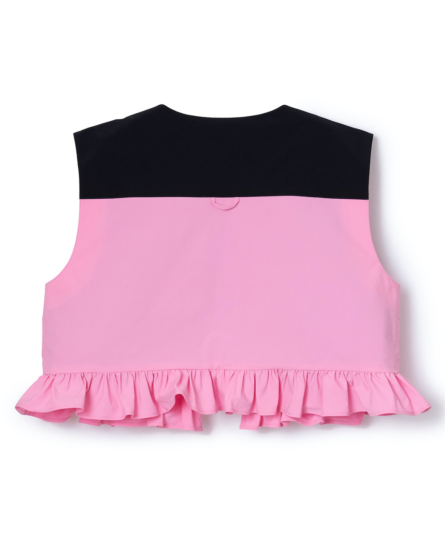 MULTIPOCKET FRILLVEST 【納期8月下旬】