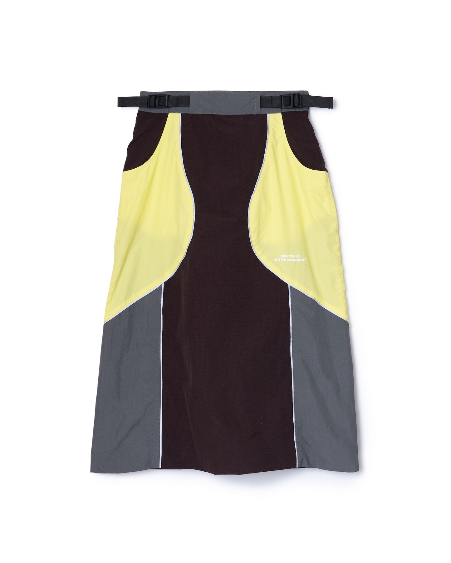 SWITCHING NYLON SKIRT 【納期9月下旬】