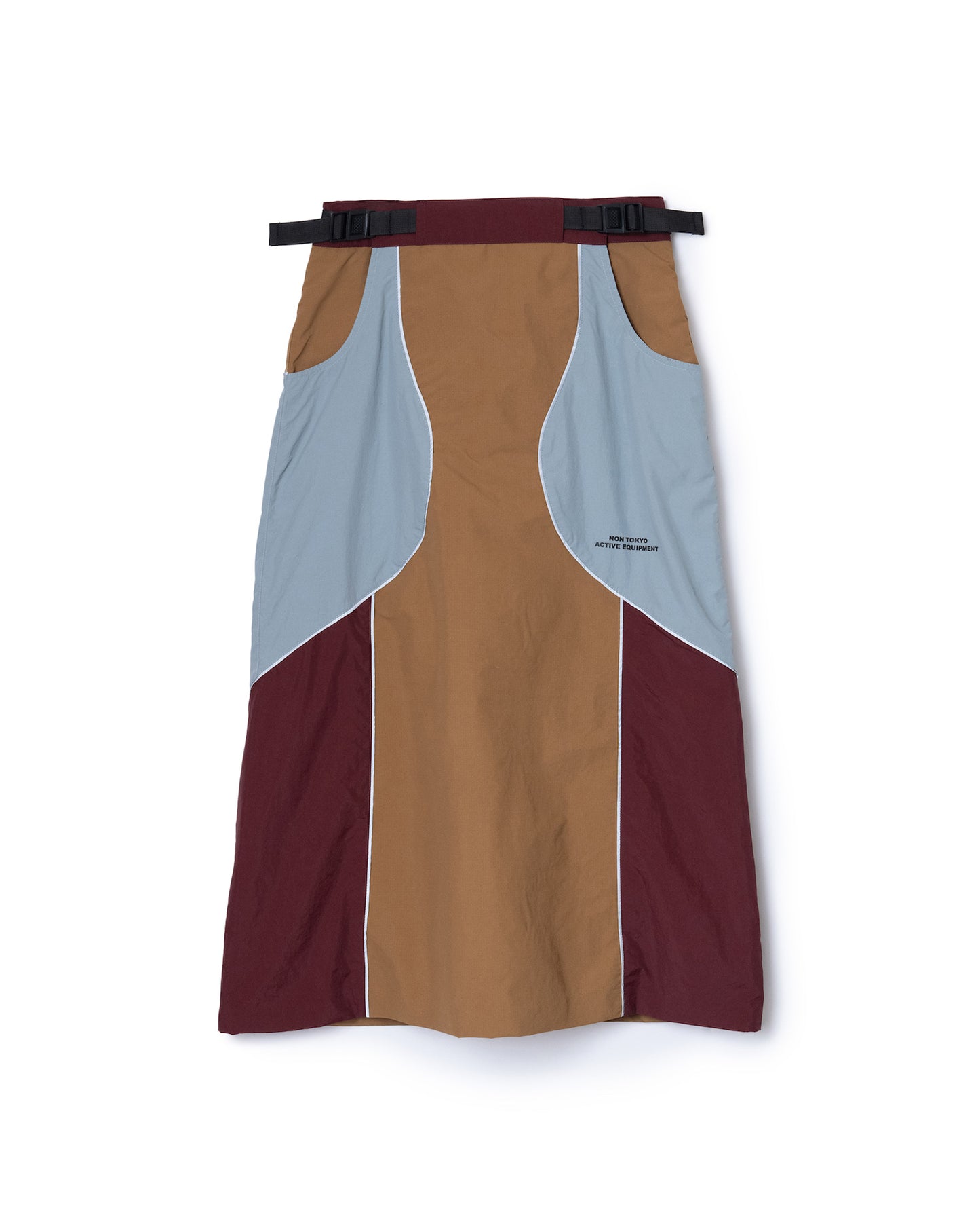 SWITCHING NYLON SKIRT 【納期9月下旬】