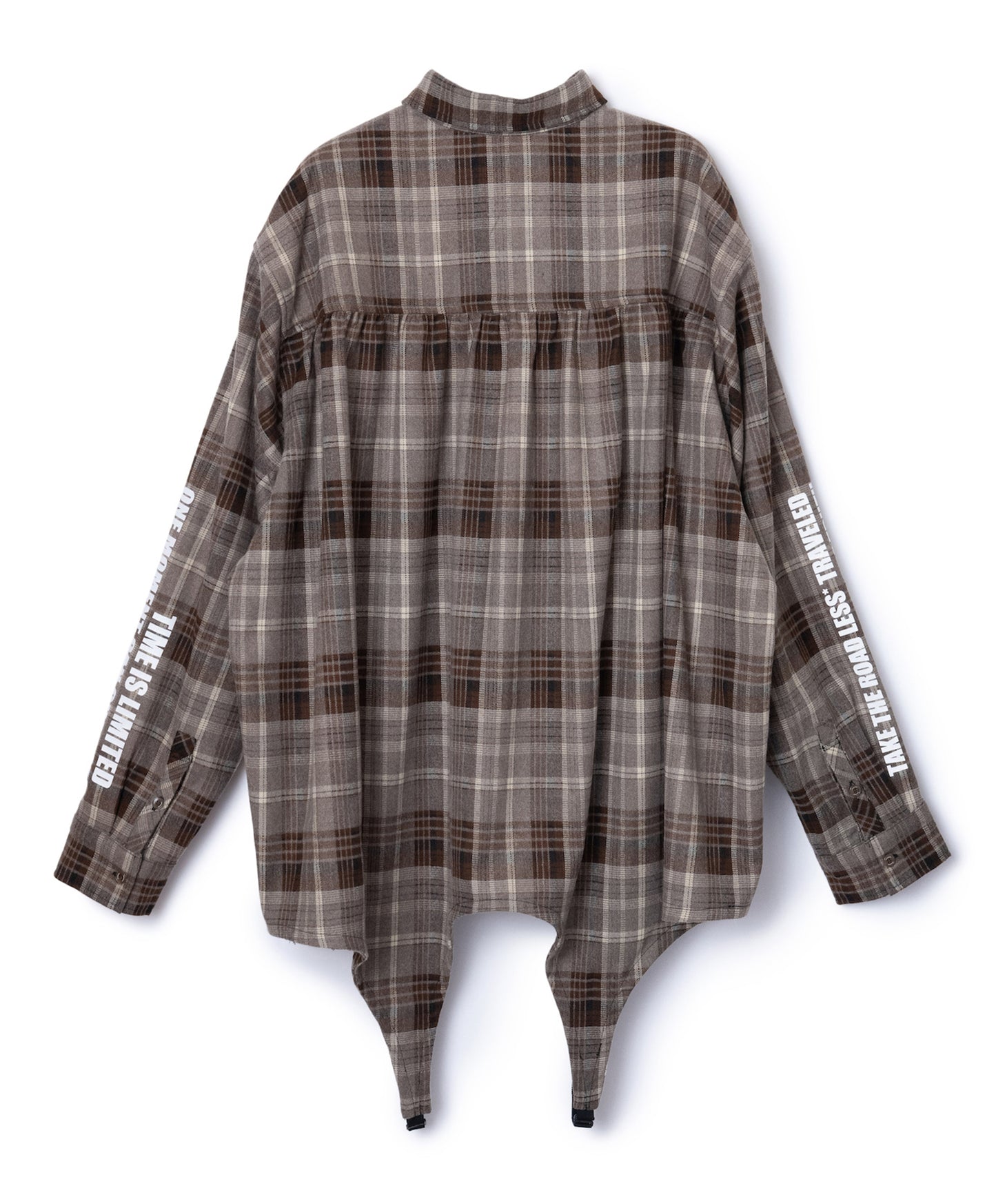 2WAY FLANNEL CHECK SHIRT【納期10月下旬】