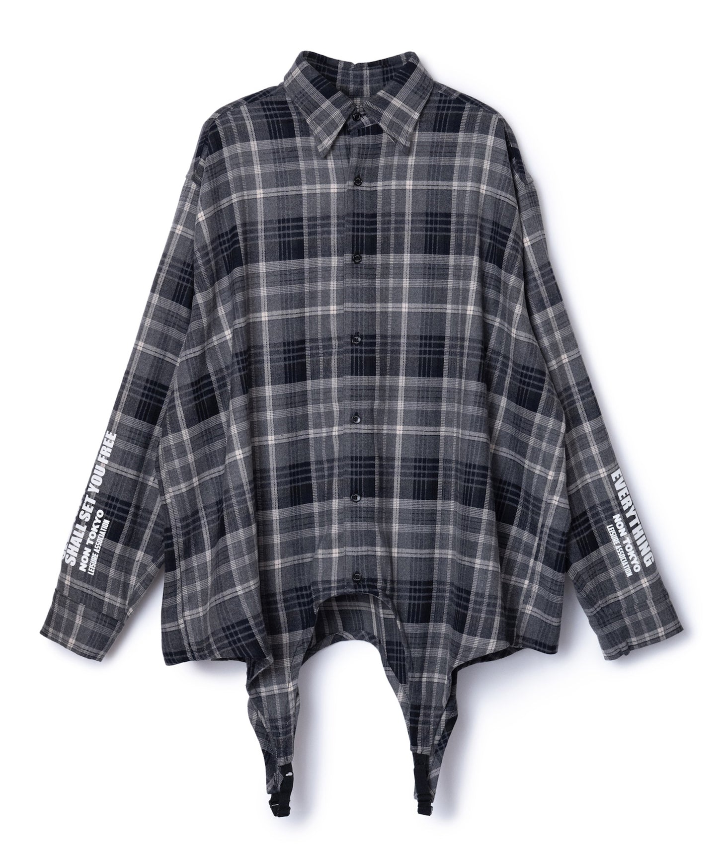 2WAY FLANNEL CHECK SHIRT【納期10月下旬】