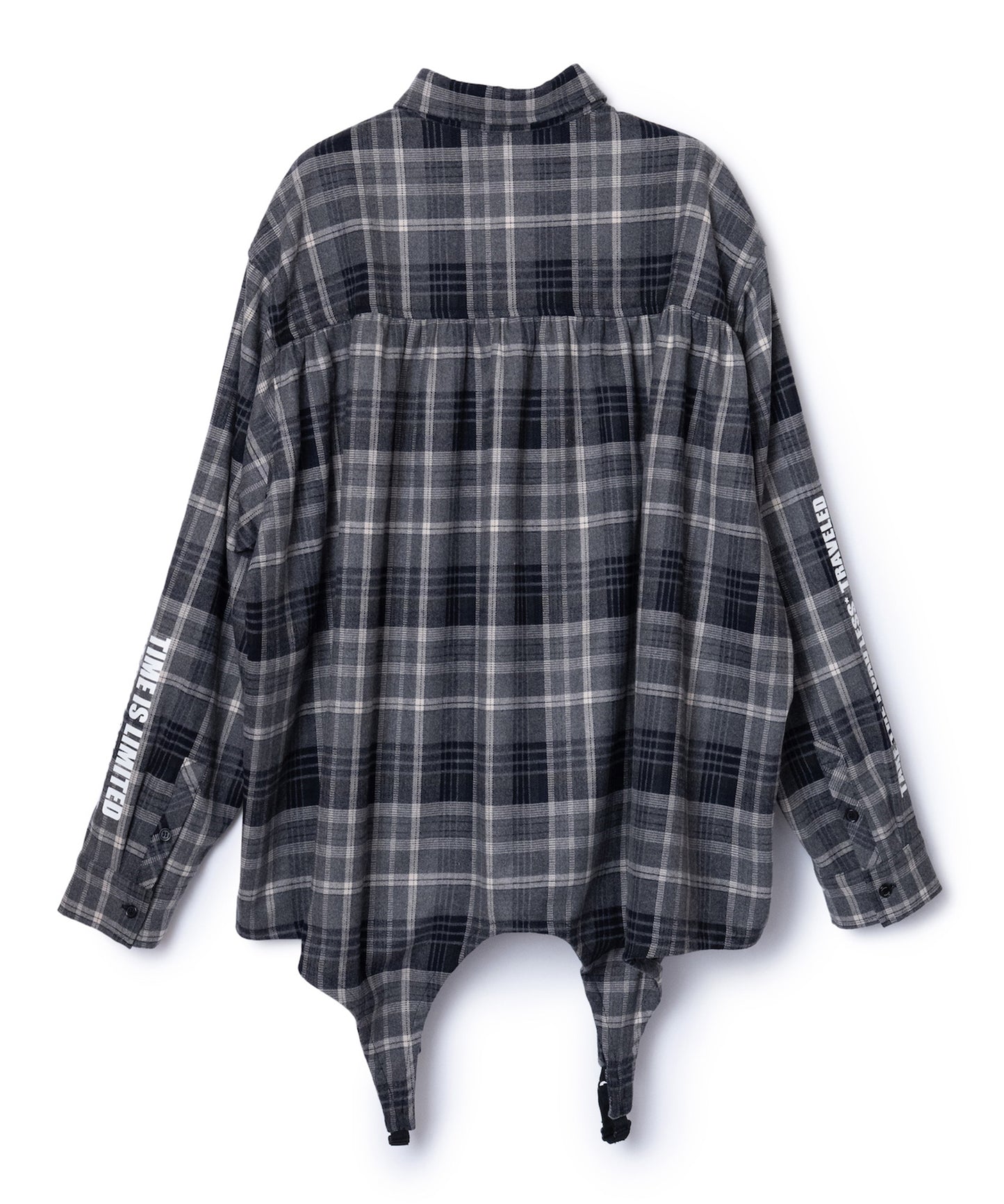 2WAY FLANNEL CHECK SHIRT【納期10月下旬】