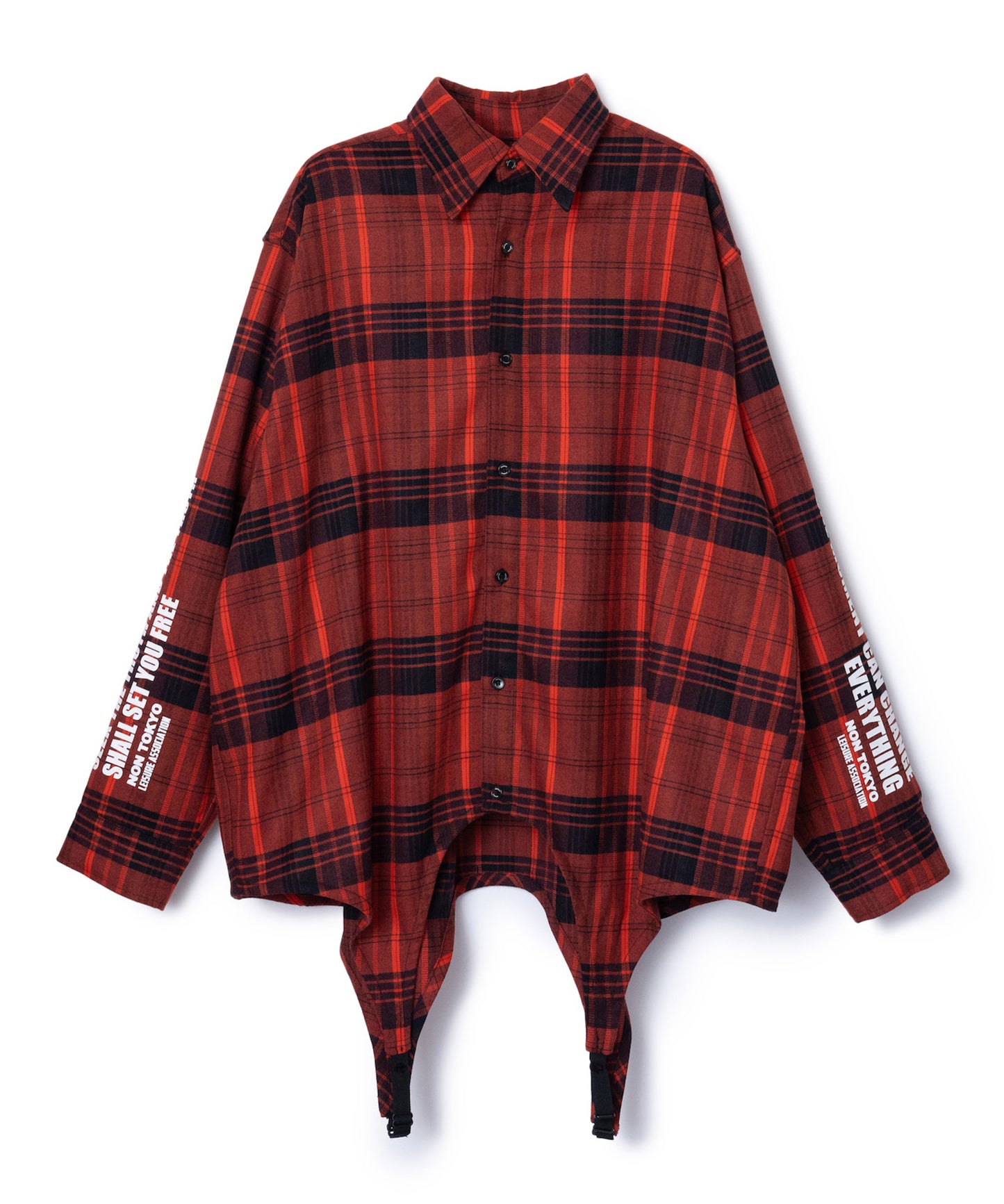2WAY FLANNEL CHECK SHIRT