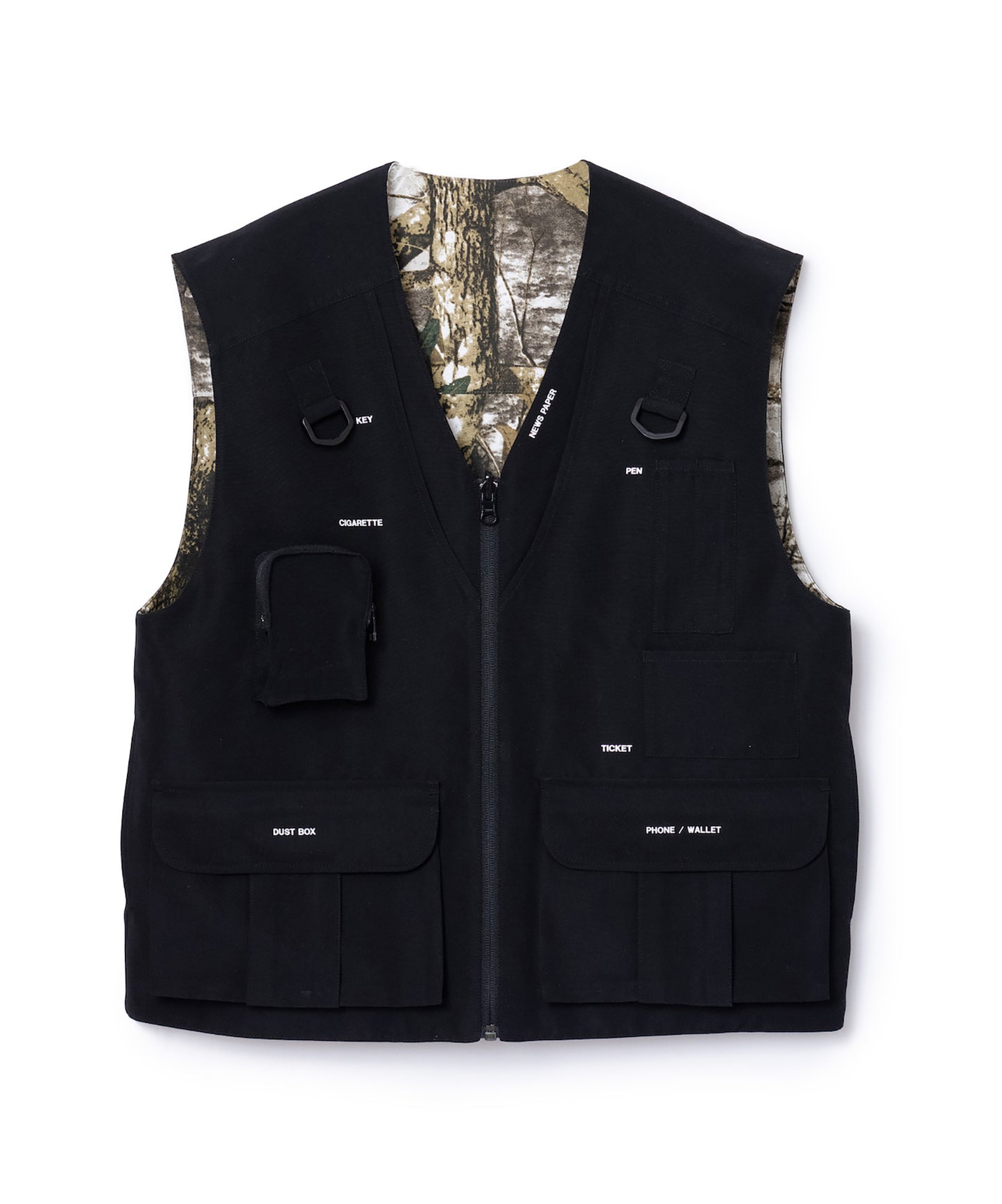 REVERSIBLE MULTI POCKET VEST 【納期9月下旬】