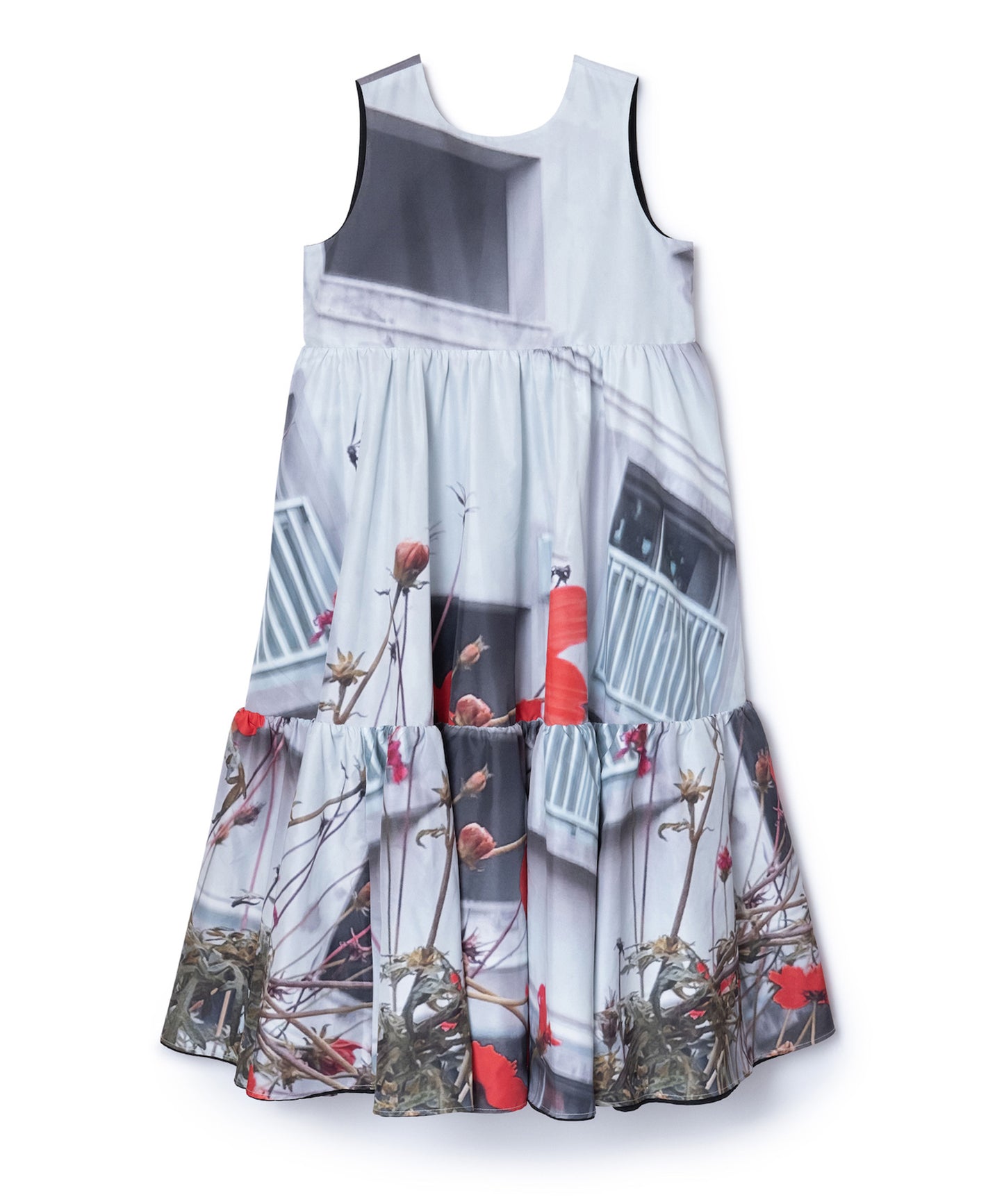 REVERSIBLE GATHER ONE-PIECE