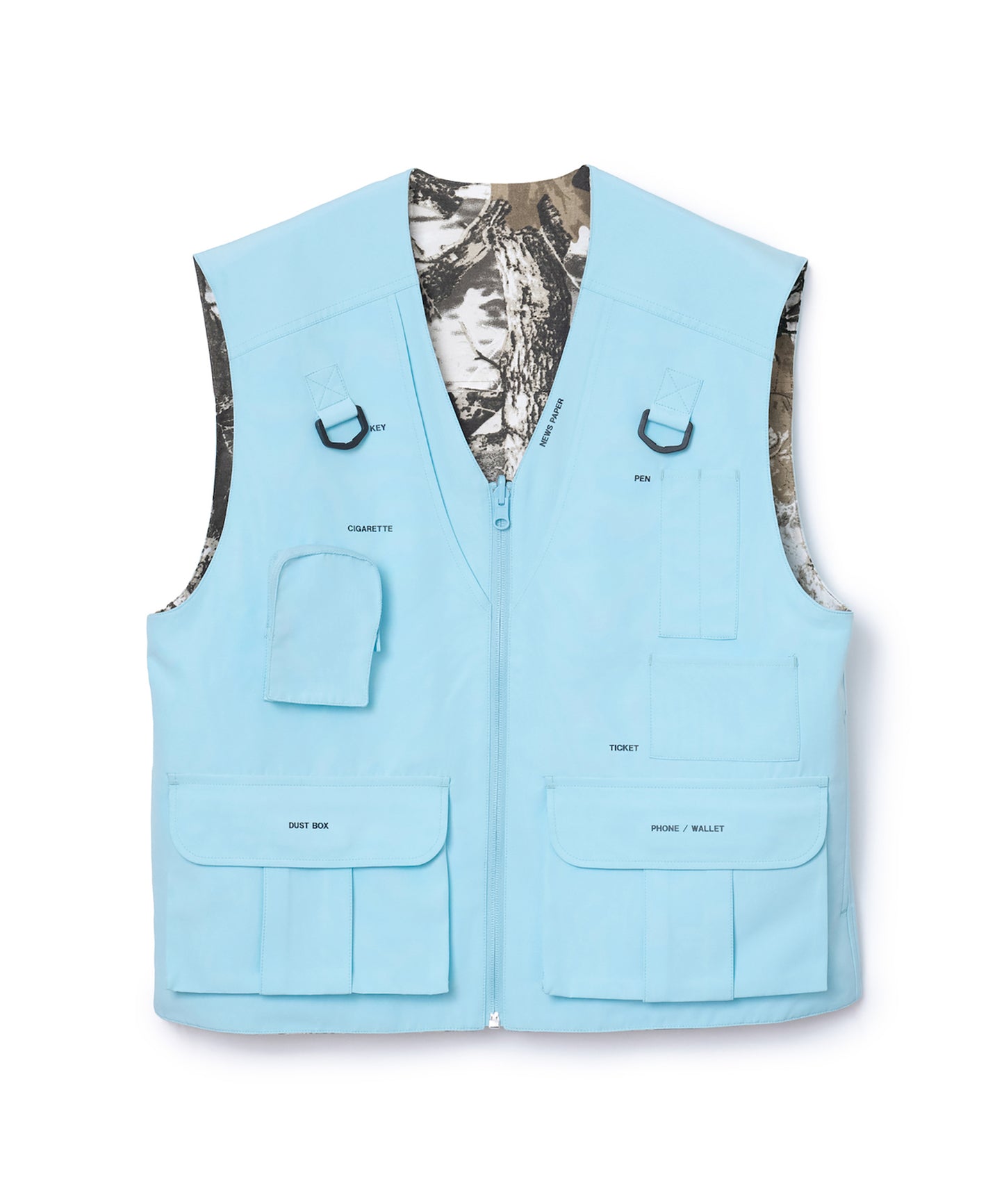 REVERSIBLE MULTI POCKET VEST 【納期9月下旬】