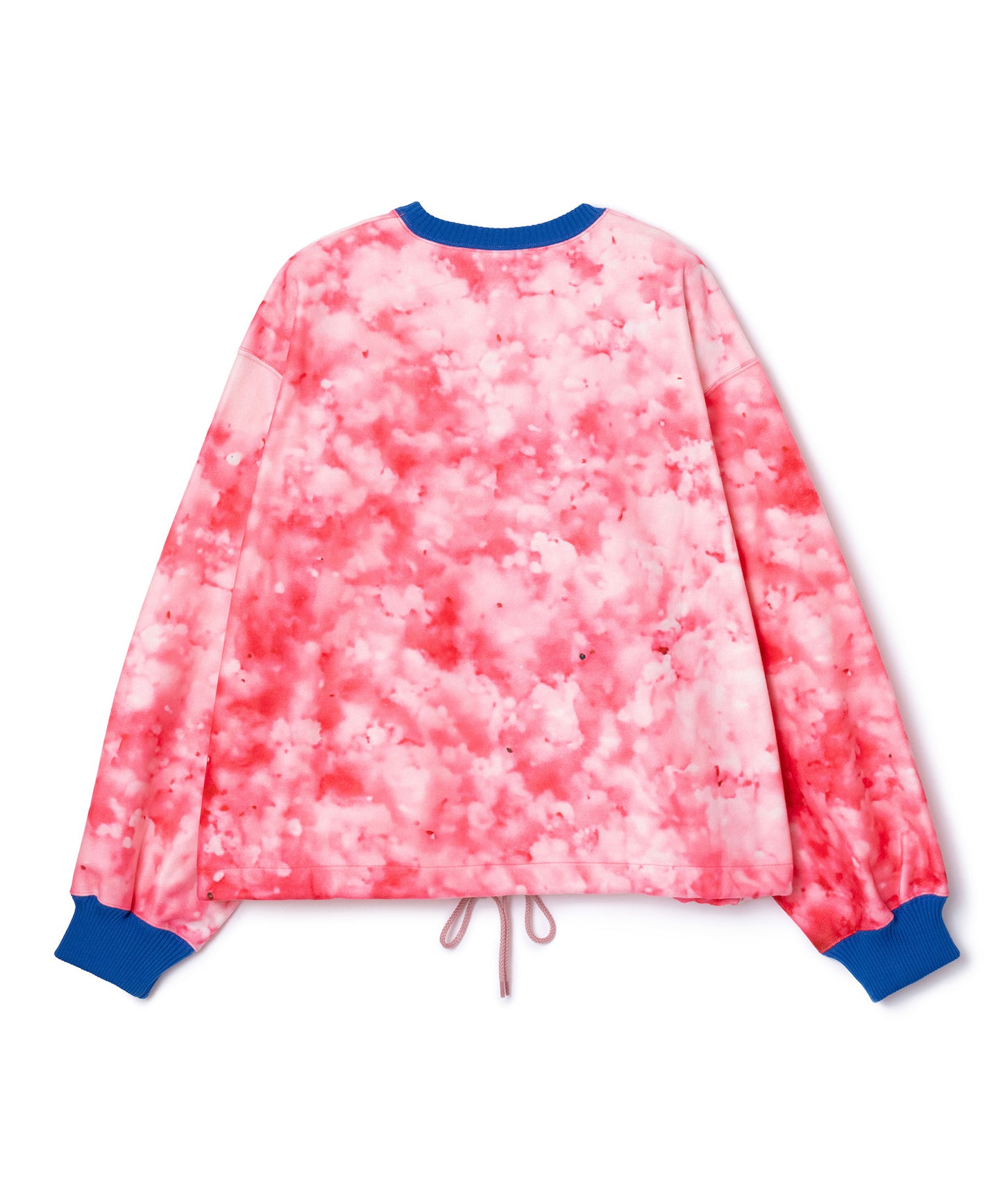 PRINT FLEECE PULLOVER TOP【納期10月下旬】