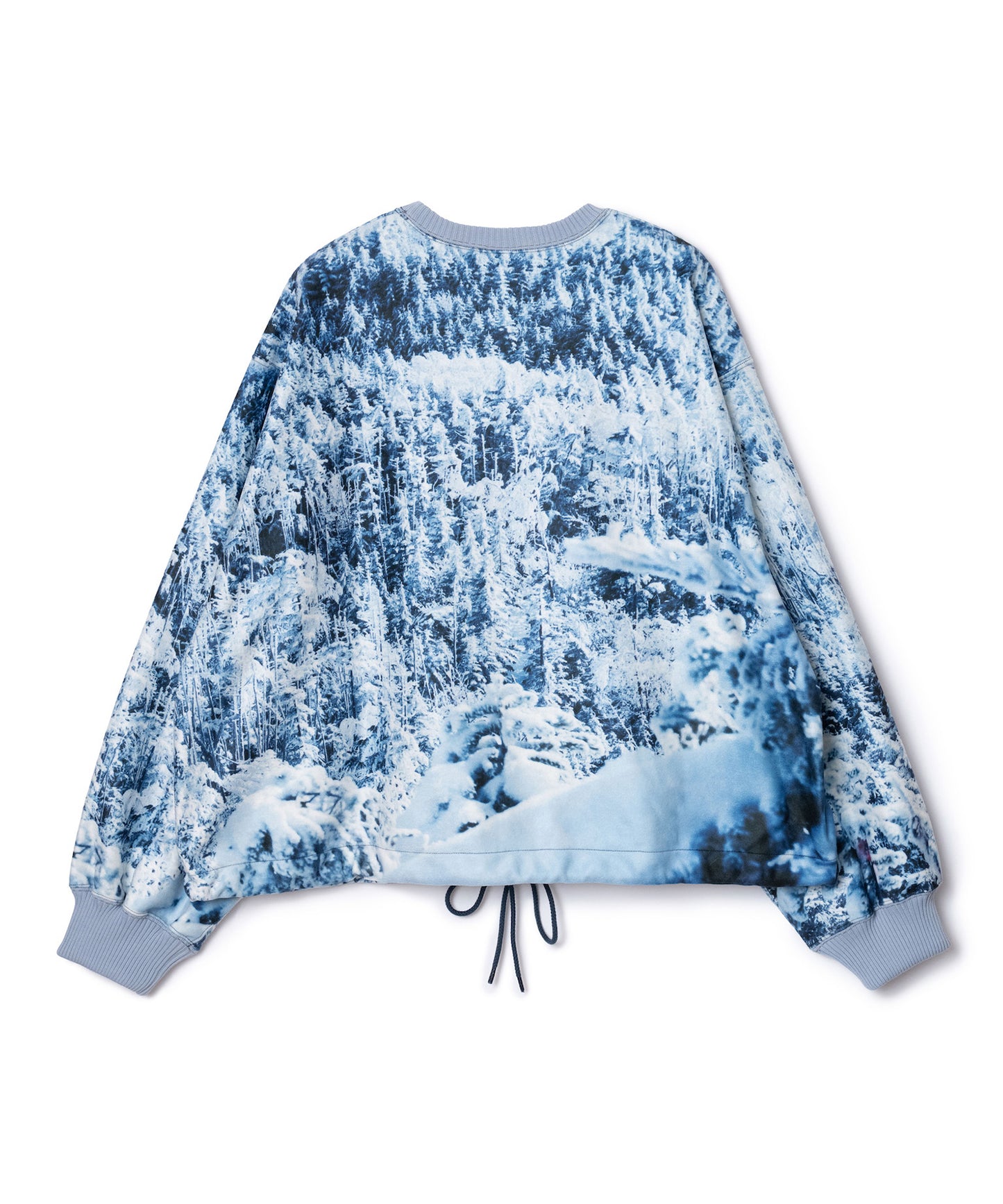 PRINT FLEECE PULLOVER TOP【納期10月下旬】