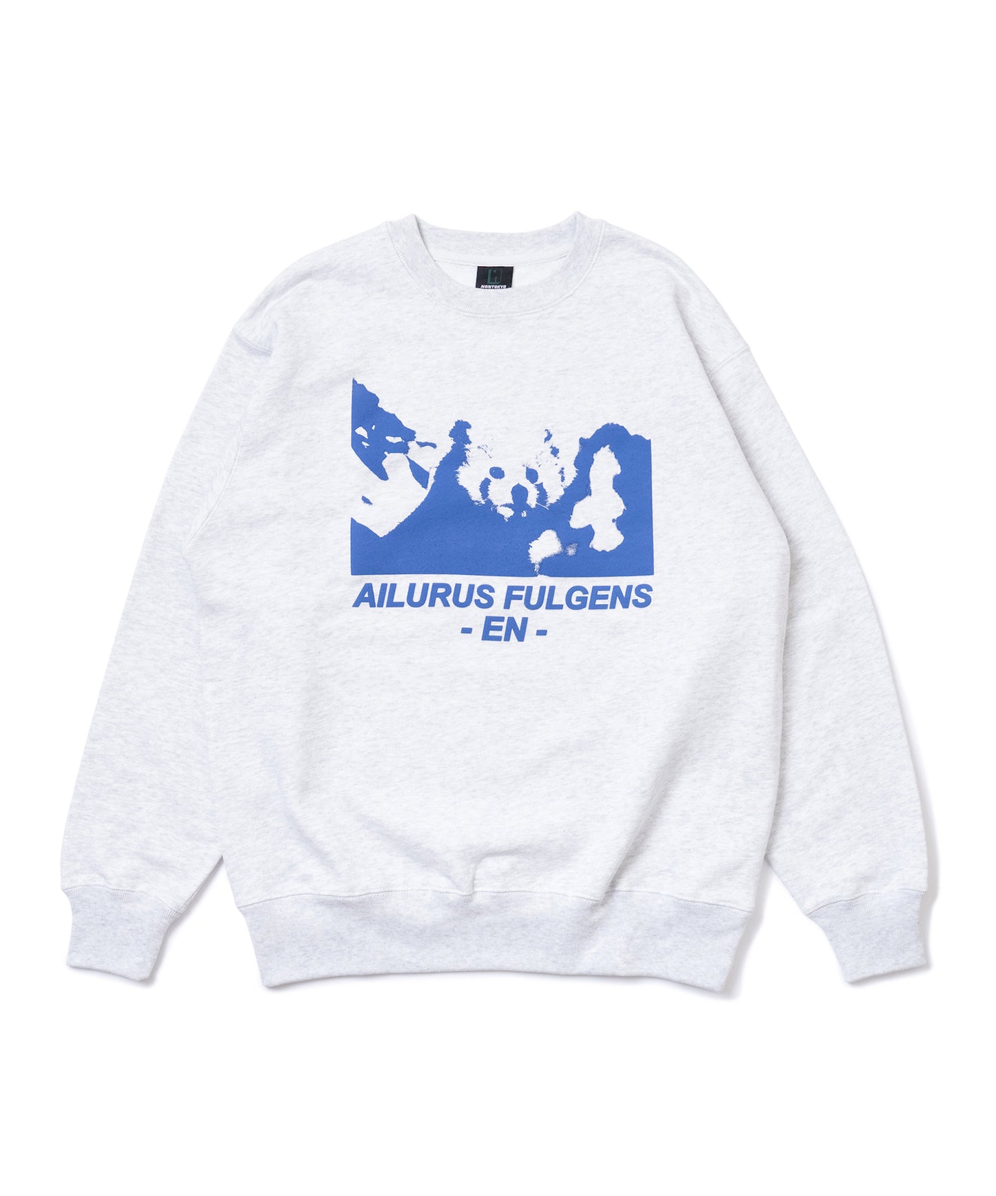 PRINT PULLOVER SWEAT(AILURUS FULGENS)【納期10月下旬】