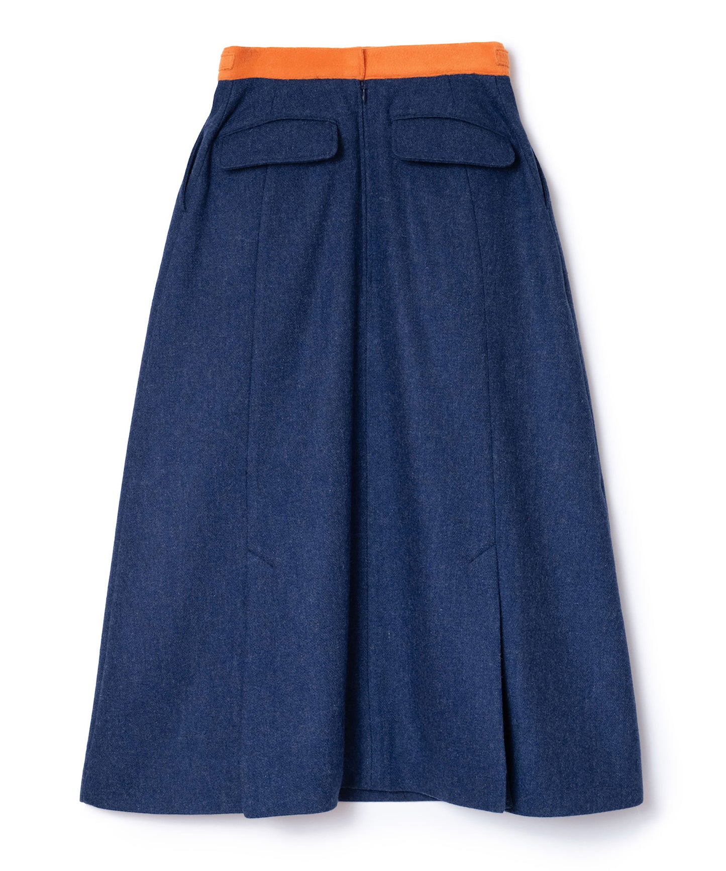 WOOL LONG SKIRT