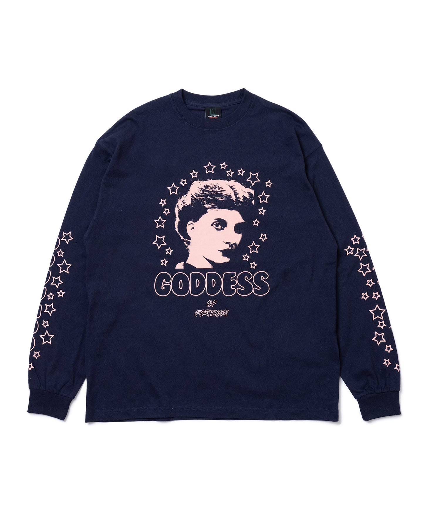 PRINT L/S T-SHIRT(GODNESS) 【納期9月下旬】