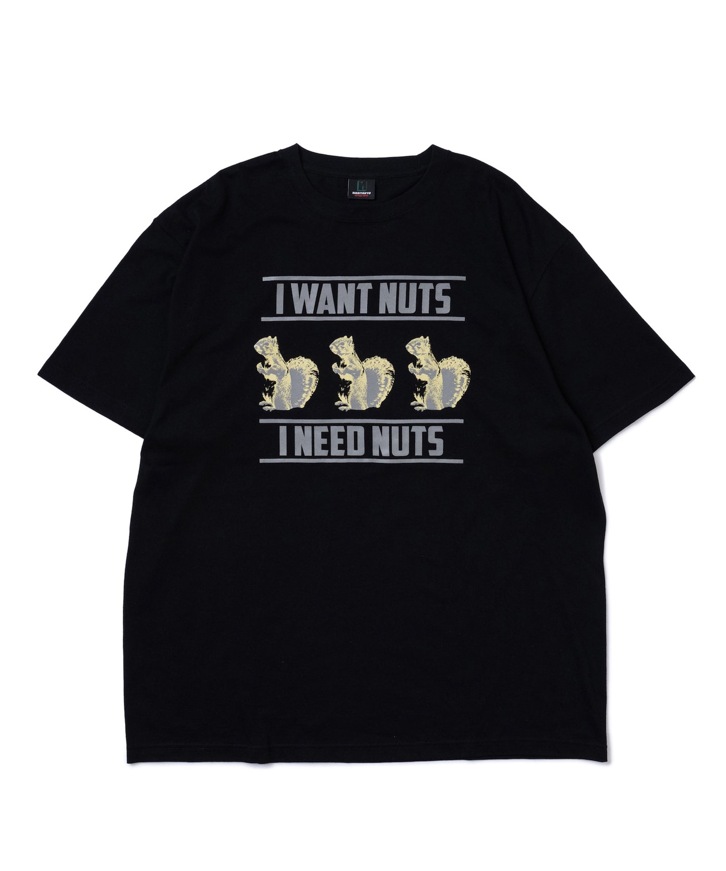 PRINT BIG T-SHIRT(SQUIRREL) 【納期8月下旬】