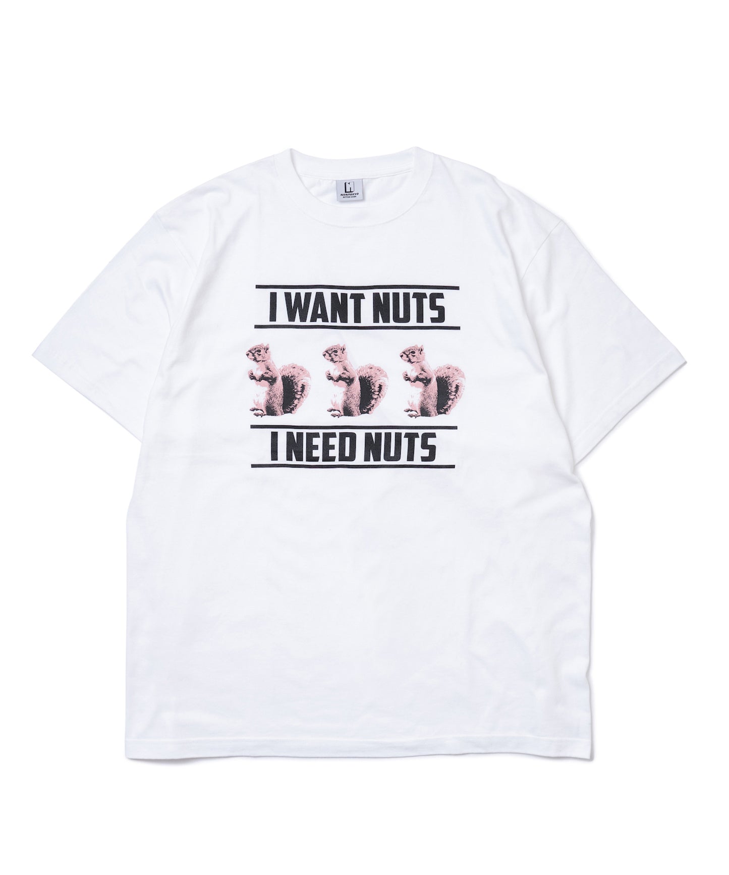 PRINT BIG T-SHIRT(SQUIRREL) 【納期8月下旬】