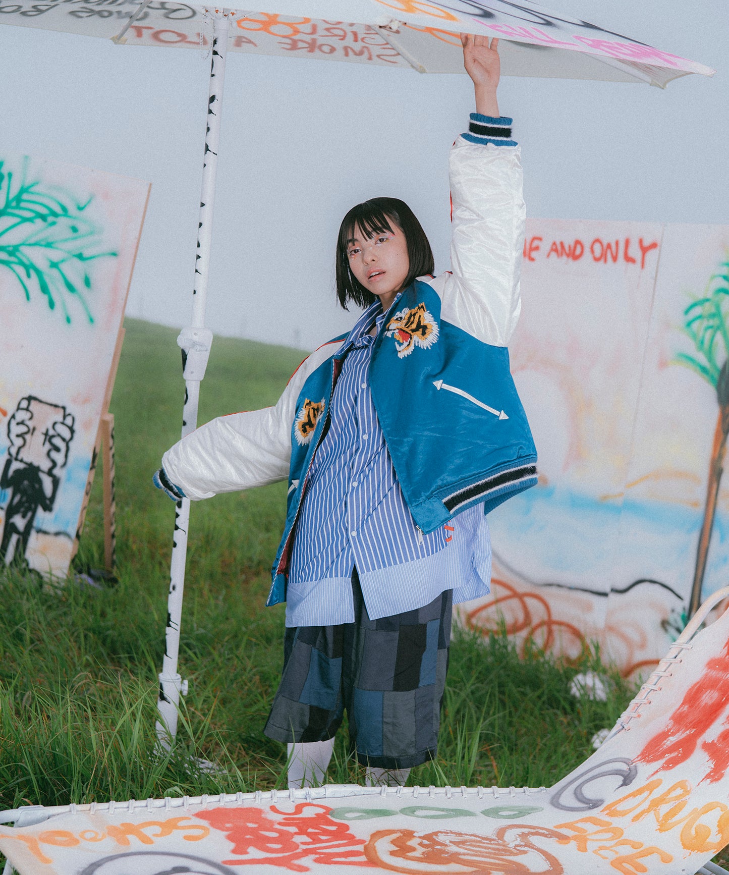 HAND EMBROIDERY SOUVENIOR JACKET 納期1月下旬