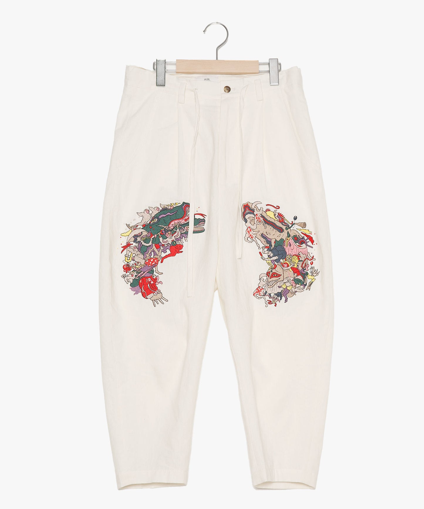 Linen UTAGE Embroi Pants