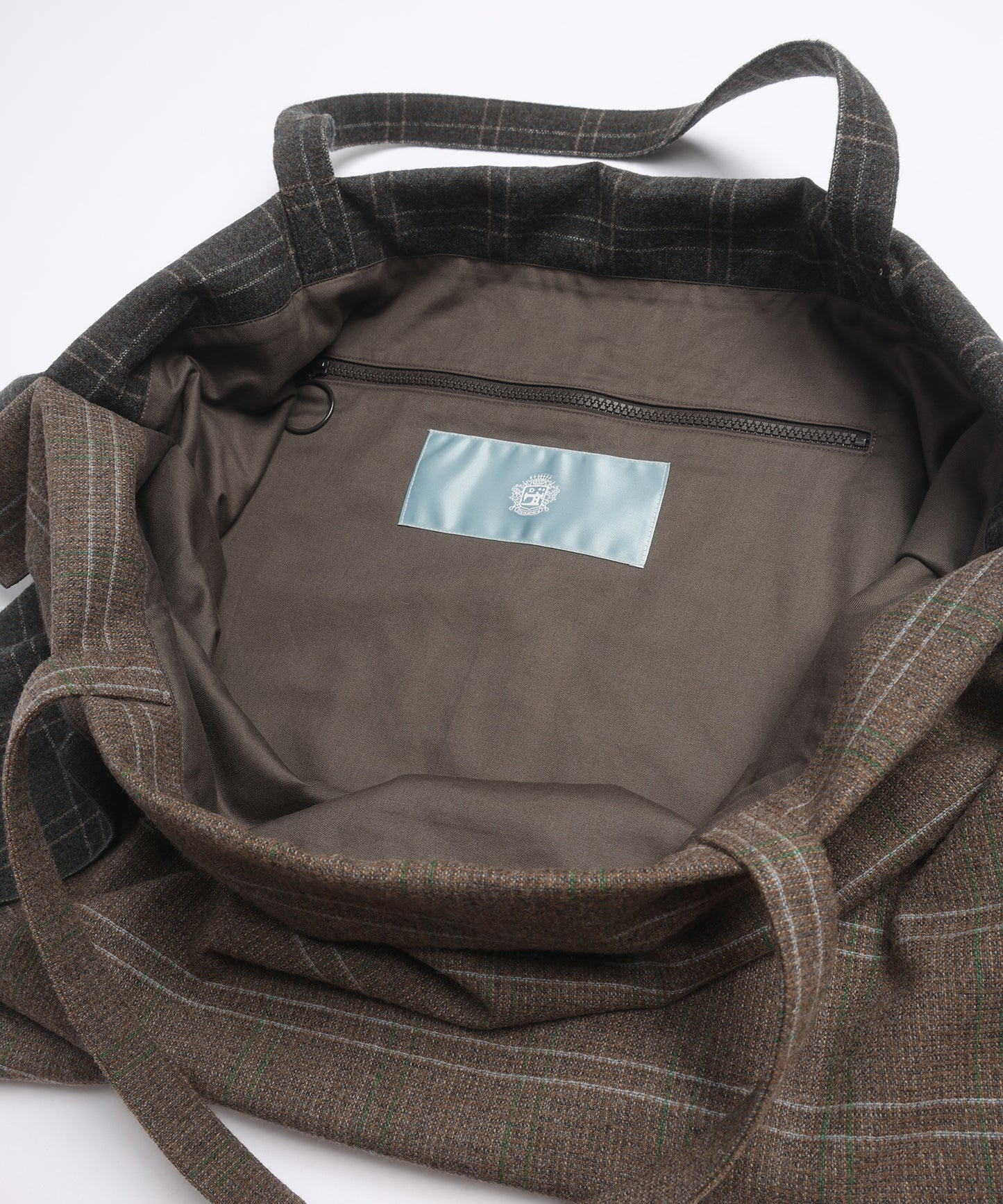 オーバーラップチェックラビオリトートBAG