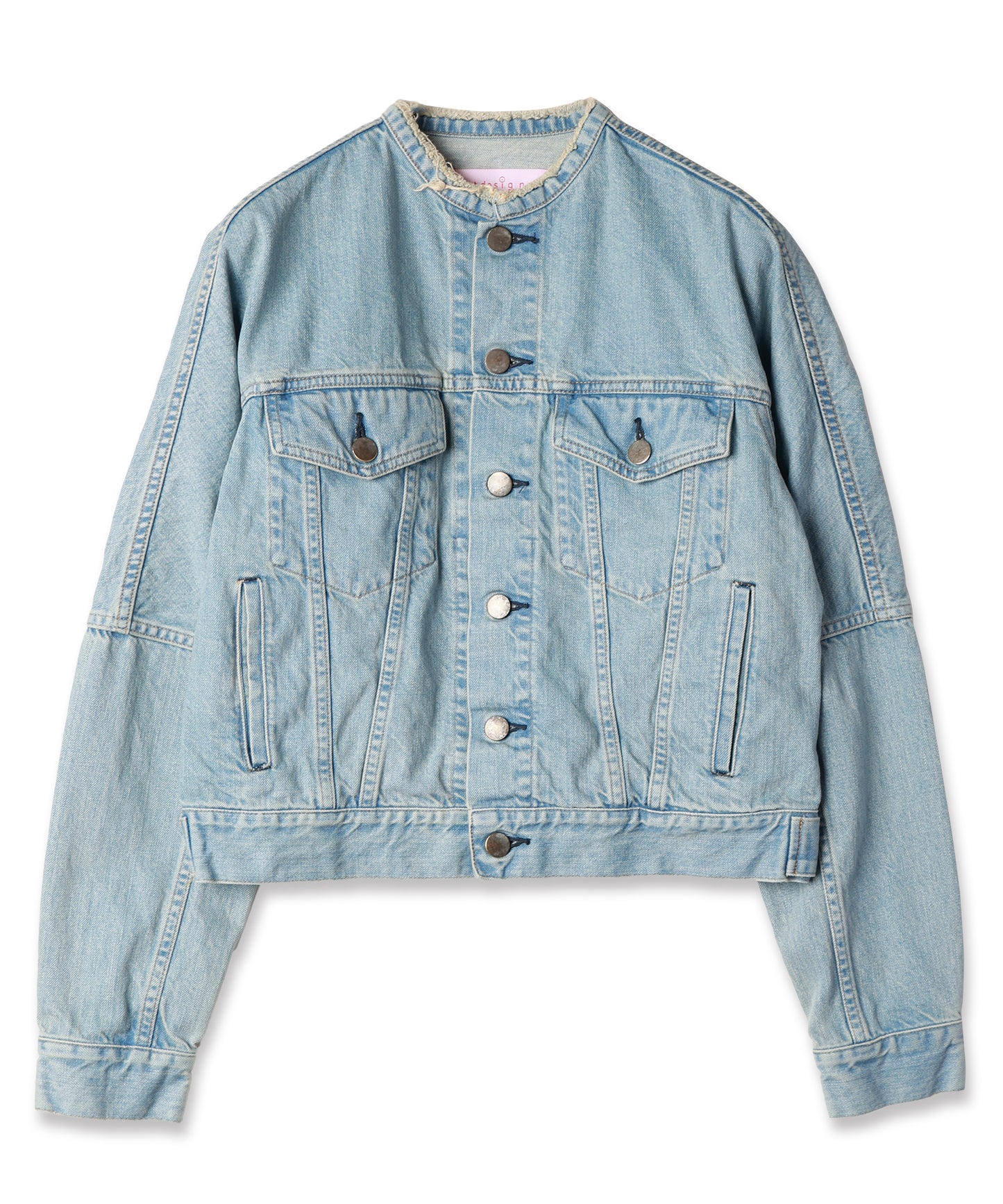 ARCH SLEEVE DENIM JACKET / アーチスリーブデニムジャケット【商品納期 1月下旬】