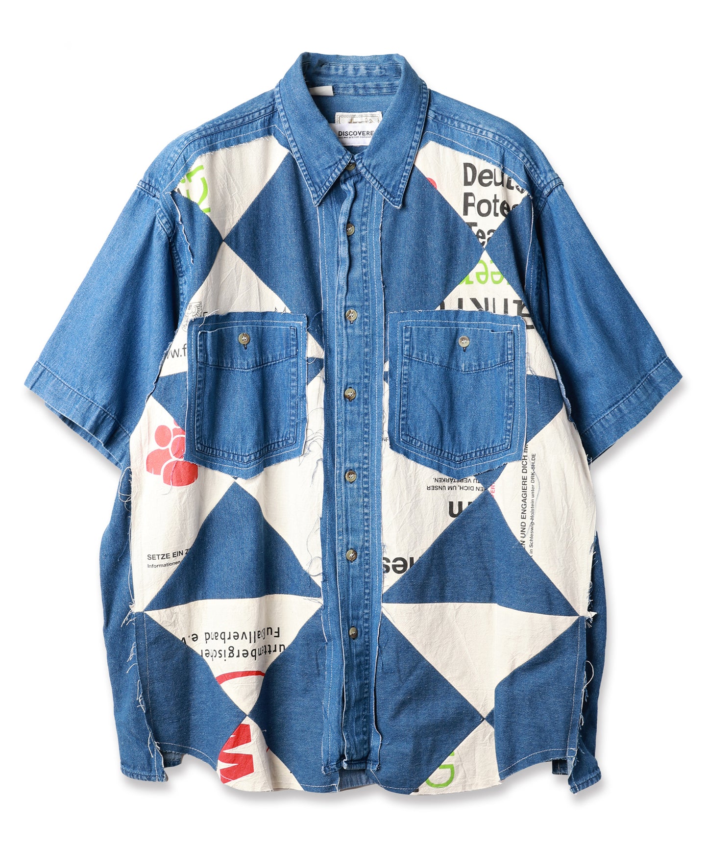 Eco Bag Patch Denim Shirts【商品納期 3月下旬】