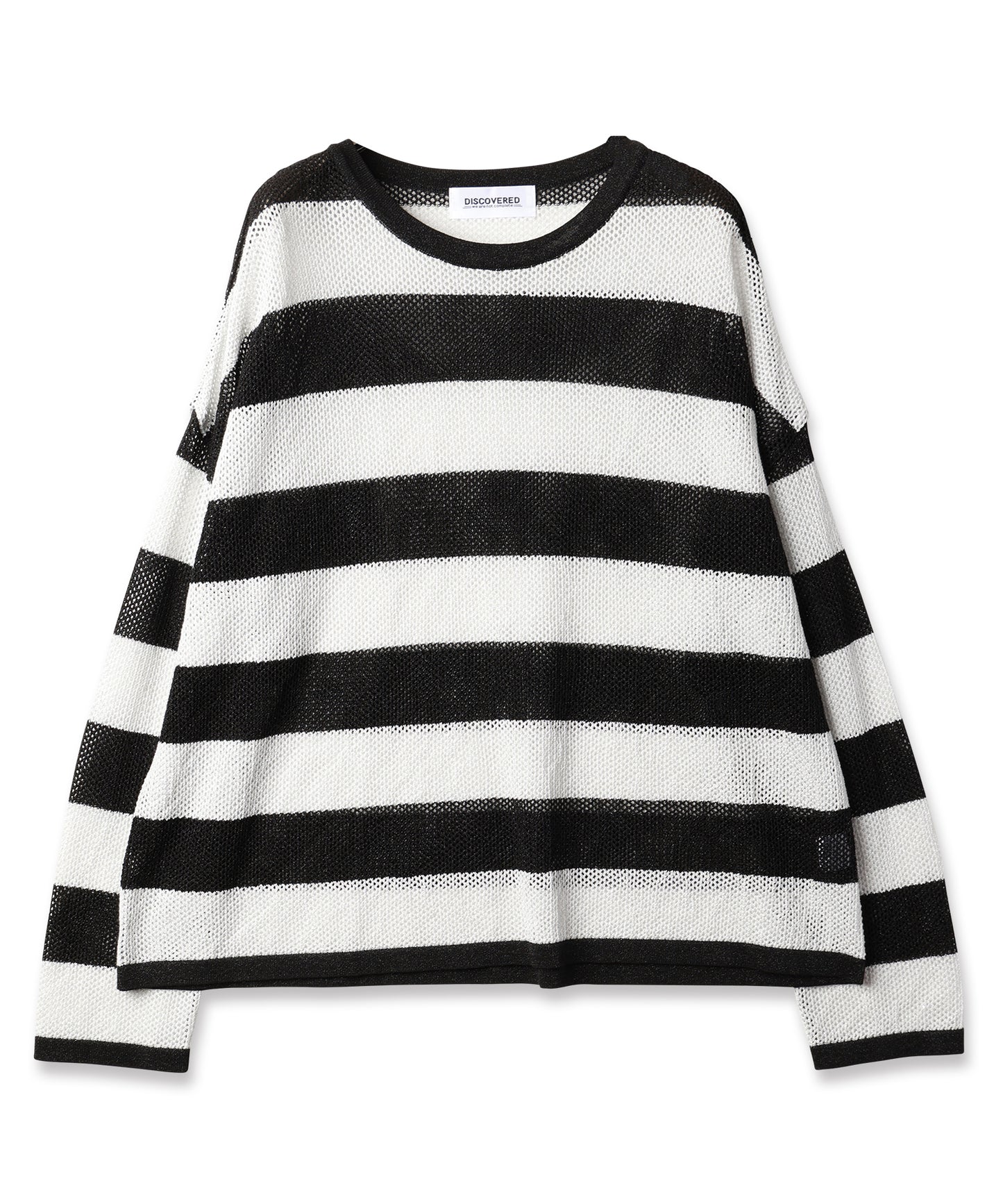 MESH LAME PULLOVER KNIT【商品納期 1月下旬】