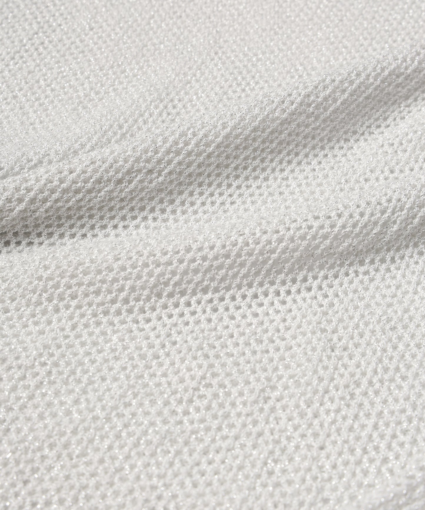 MESH LAME PULLOVER KNIT【商品納期 1月下旬】
