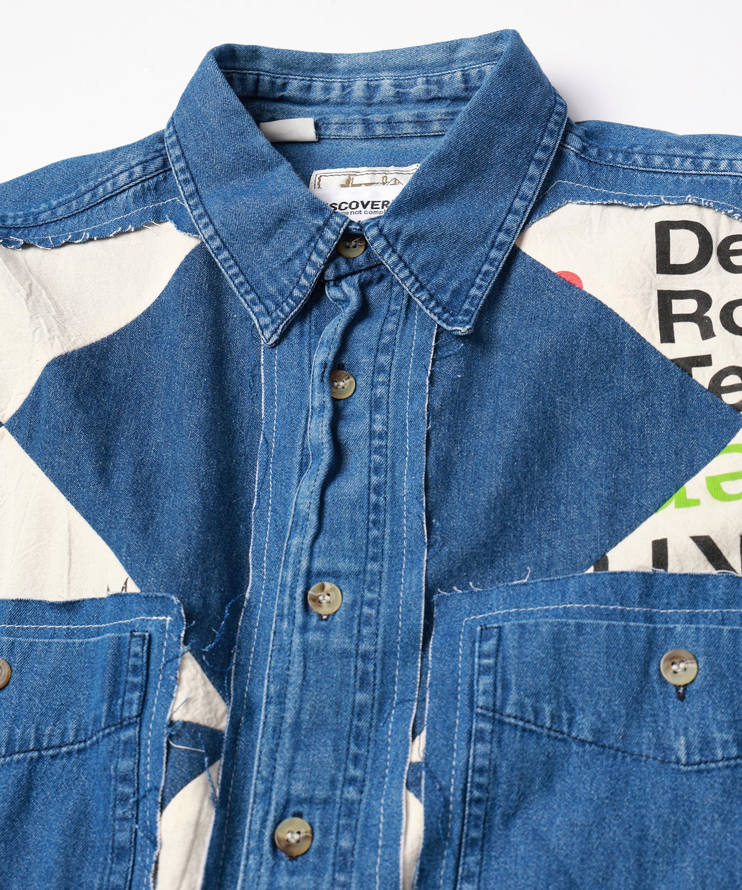 Eco Bag Patch Denim Shirts【商品納期 3月下旬】