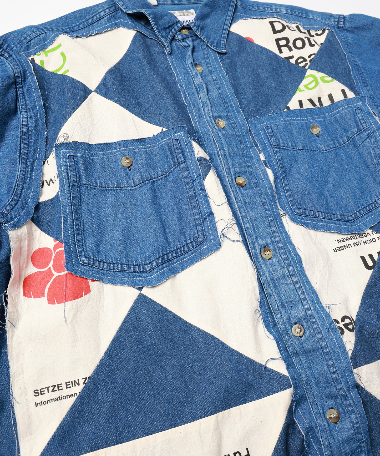 Eco Bag Patch Denim Shirts【商品納期 3月下旬】