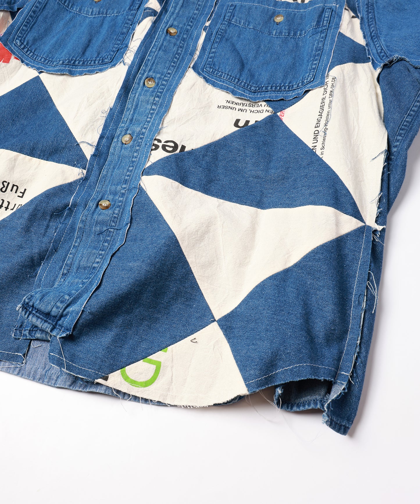 Eco Bag Patch Denim Shirts【商品納期 3月下旬】
