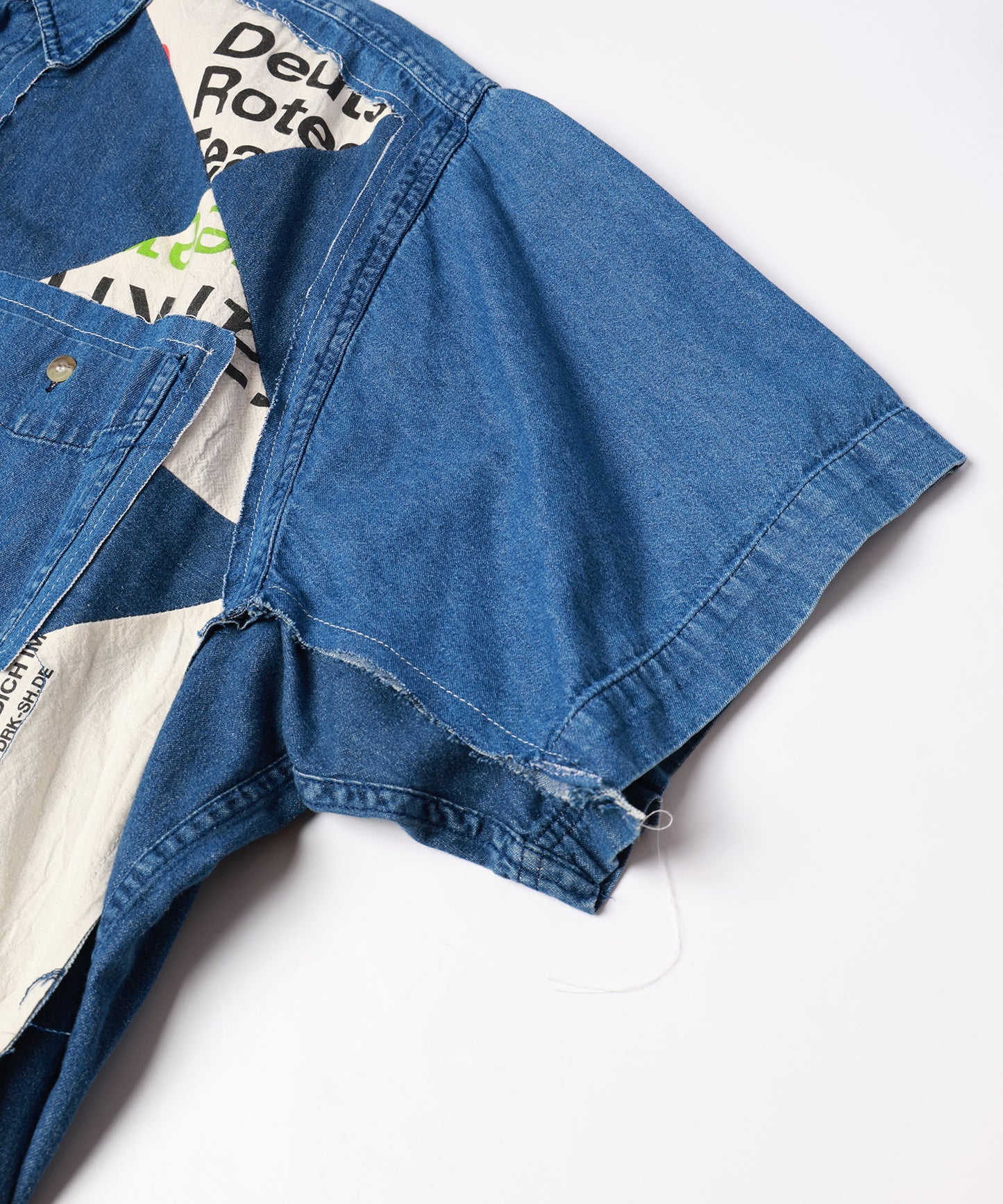Eco Bag Patch Denim Shirts【商品納期 3月下旬】