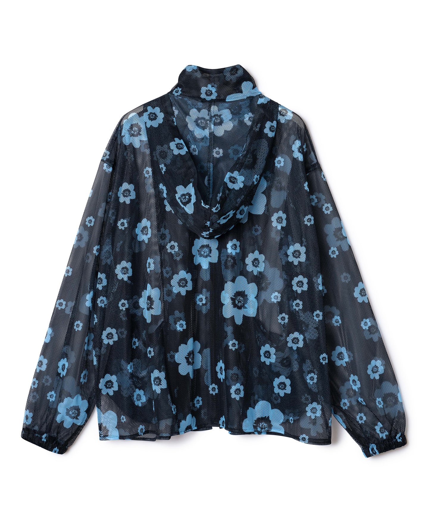 PRINT MESH ZIPUP PARKA
