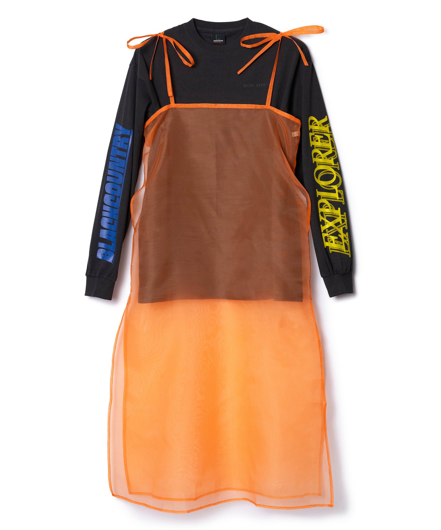 SHEER LONG CAMISOLE L/S T-SHIRTS