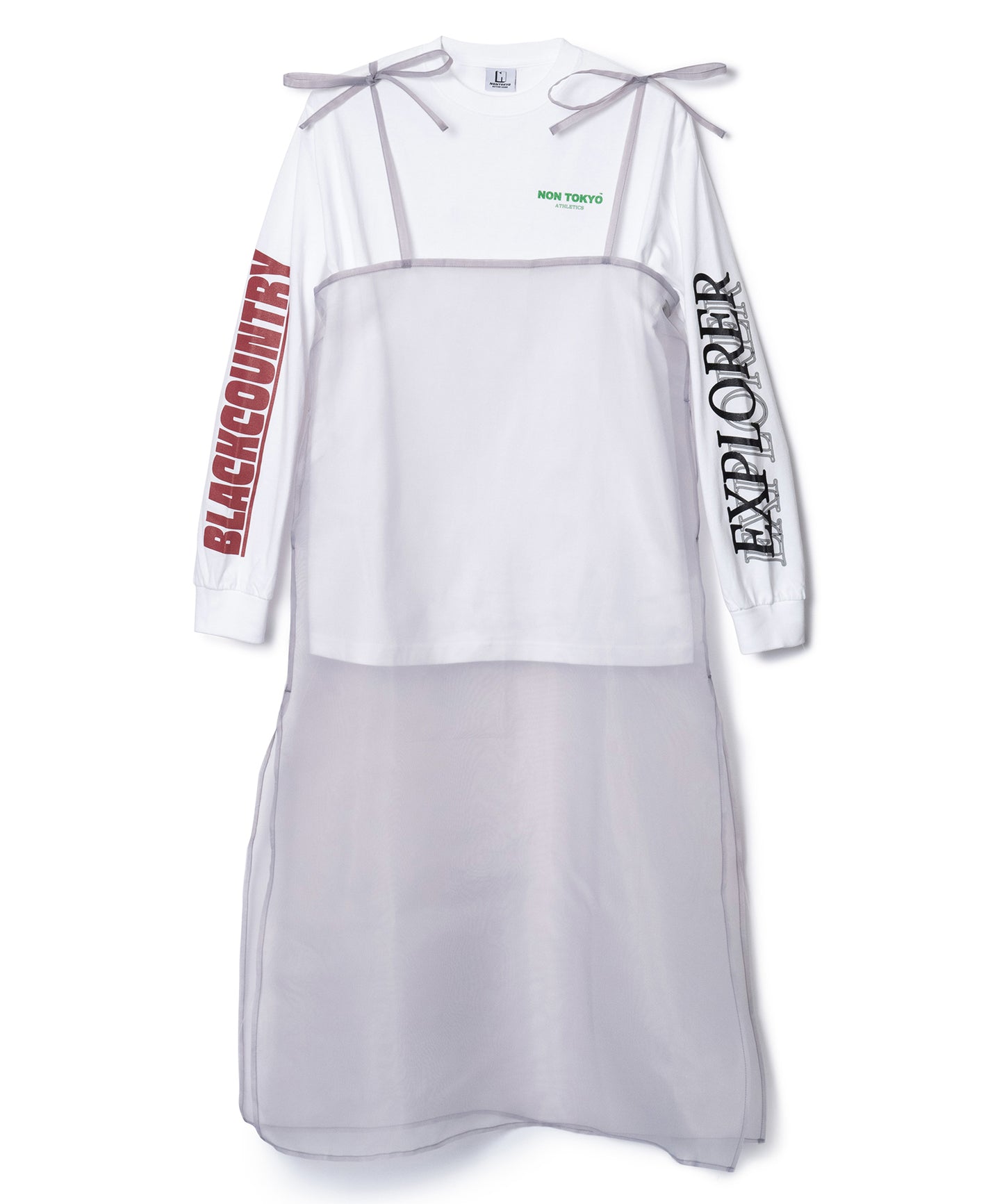 SHEER LONG CAMISOLE L/S T-SHIRTS