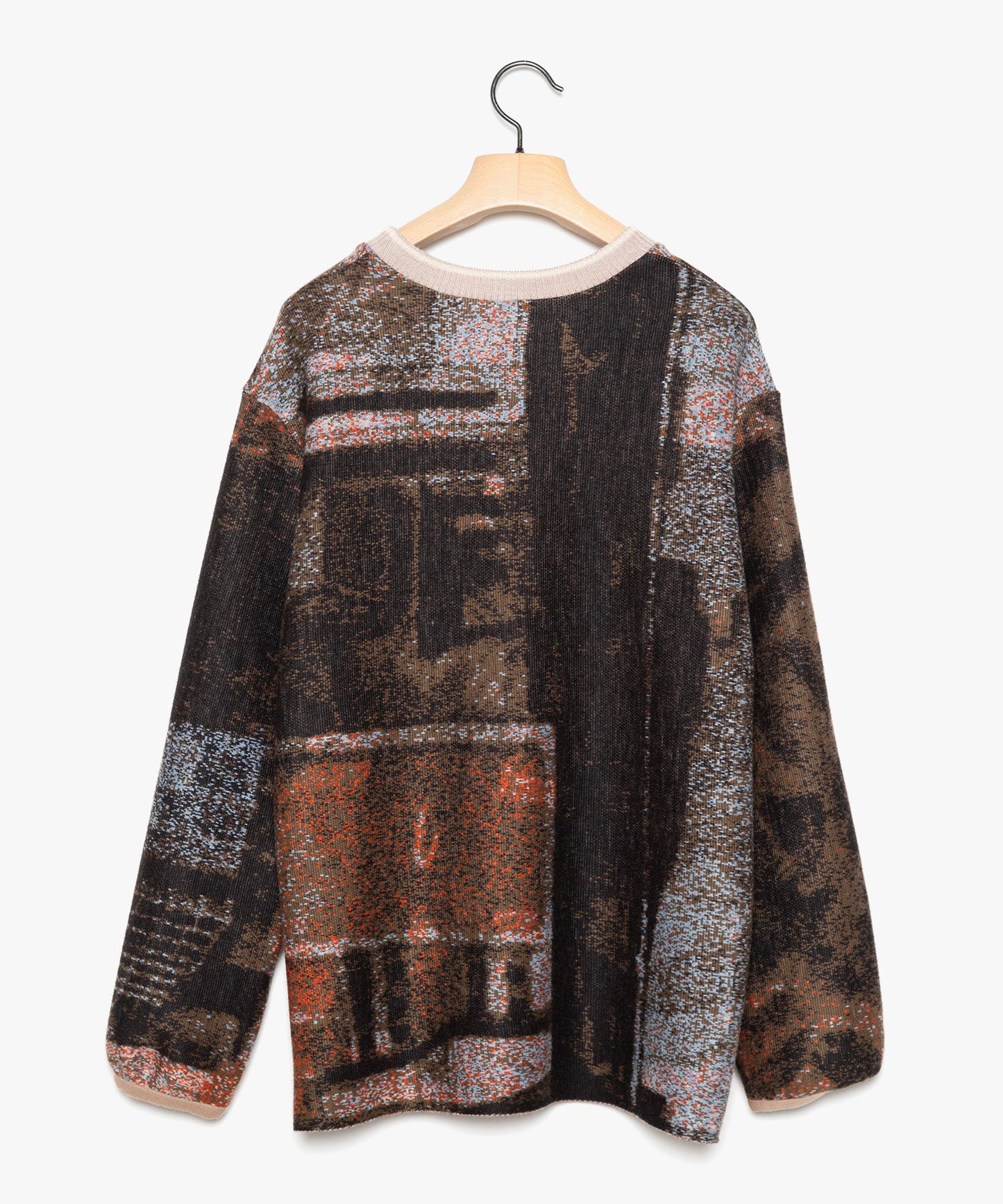 Double Exposure Knit Sweater