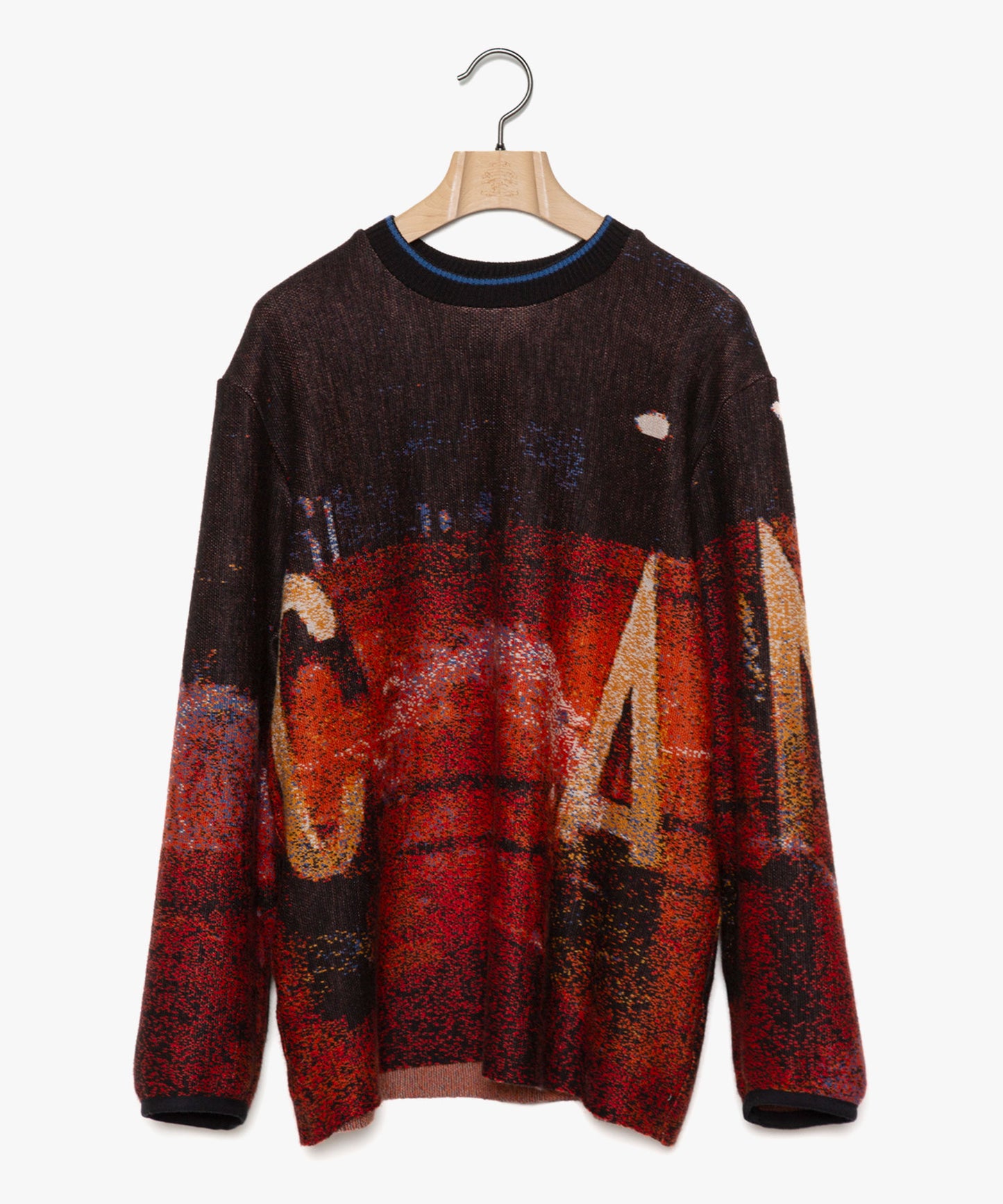Double Exposure Knit Sweater