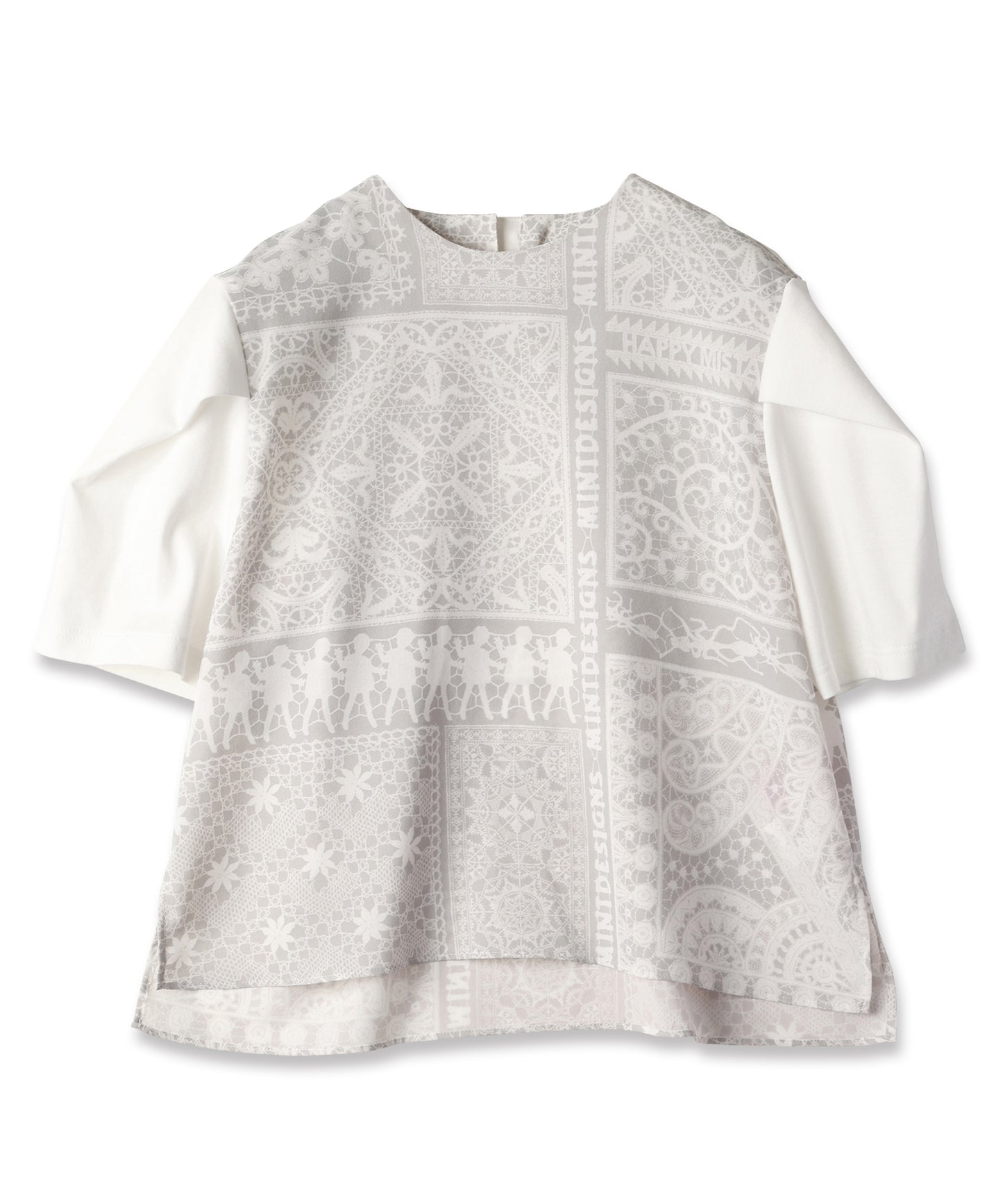 LACE COLLAGE TOPS / レースコラージュトップス【商品納期 1月下旬】
