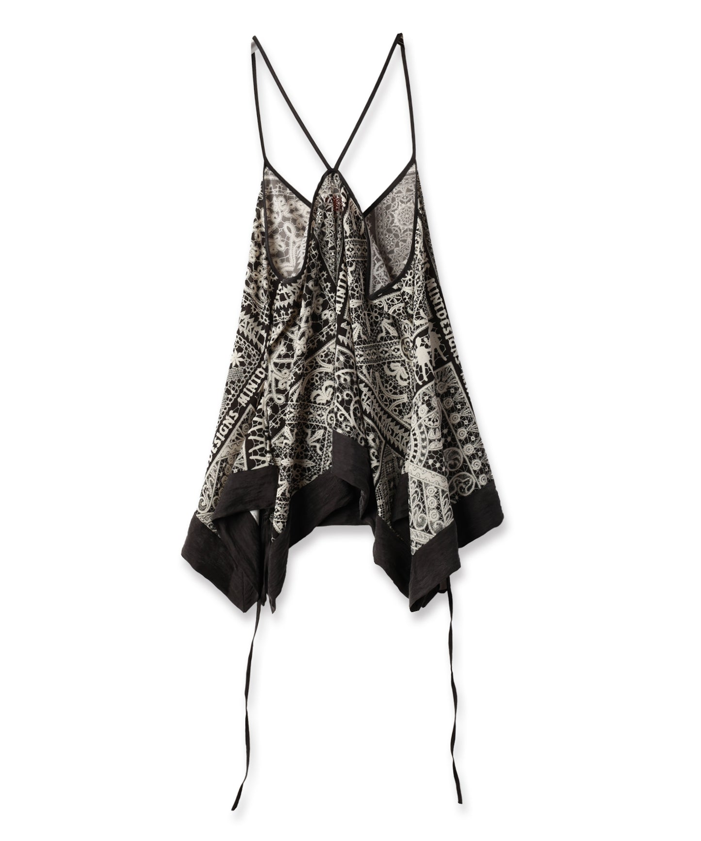 LACE COLLAGE CAMISOLE / レースコラージュキャミソール【商品納期 1月下旬】