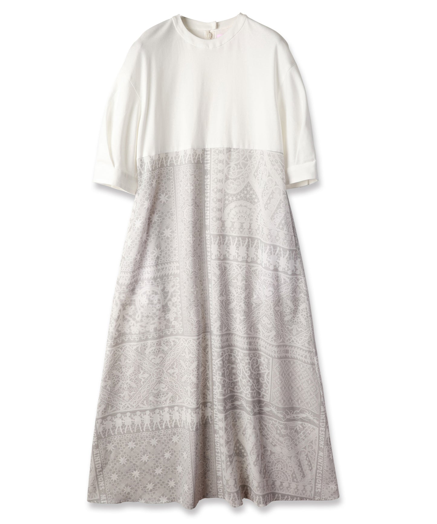 LACE COLLAGE DRESS / レースコラージュドレス【商品納期 1月下旬】