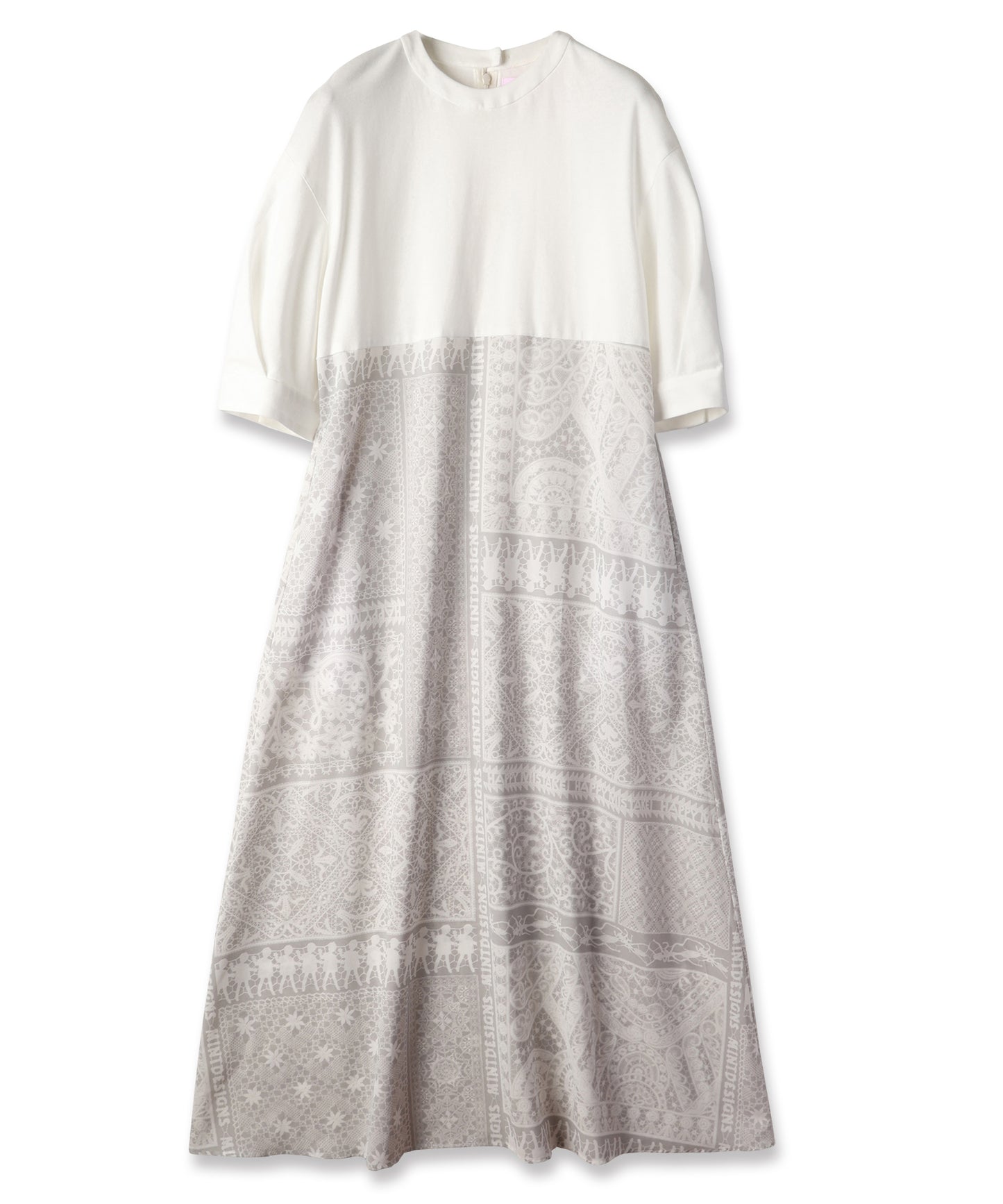 LACE COLLAGE DRESS / レースコラージュドレス【商品納期 1月下旬】
