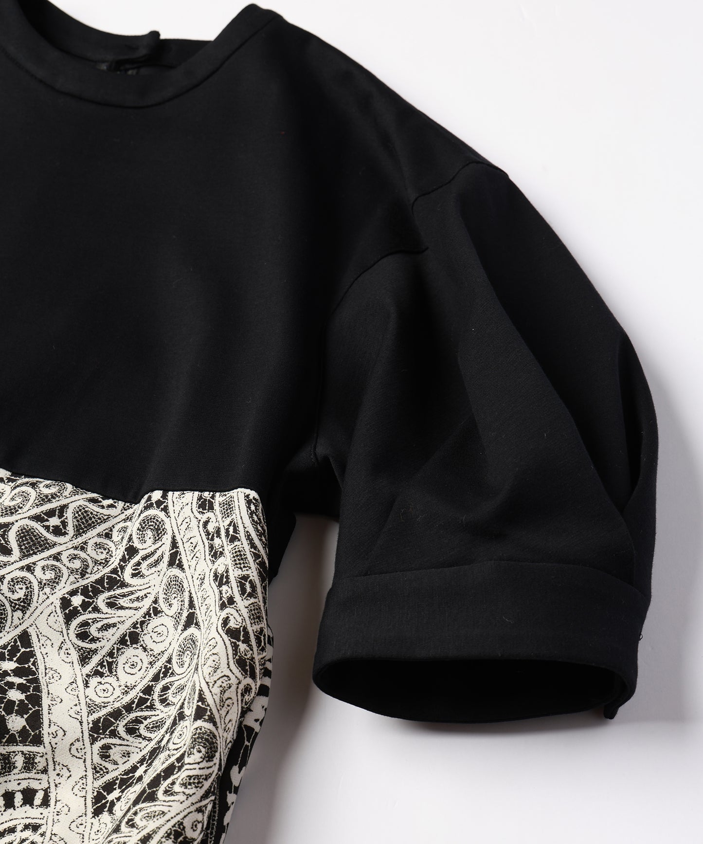 LACE COLLAGE DRESS / レースコラージュドレス【商品納期 1月下旬】