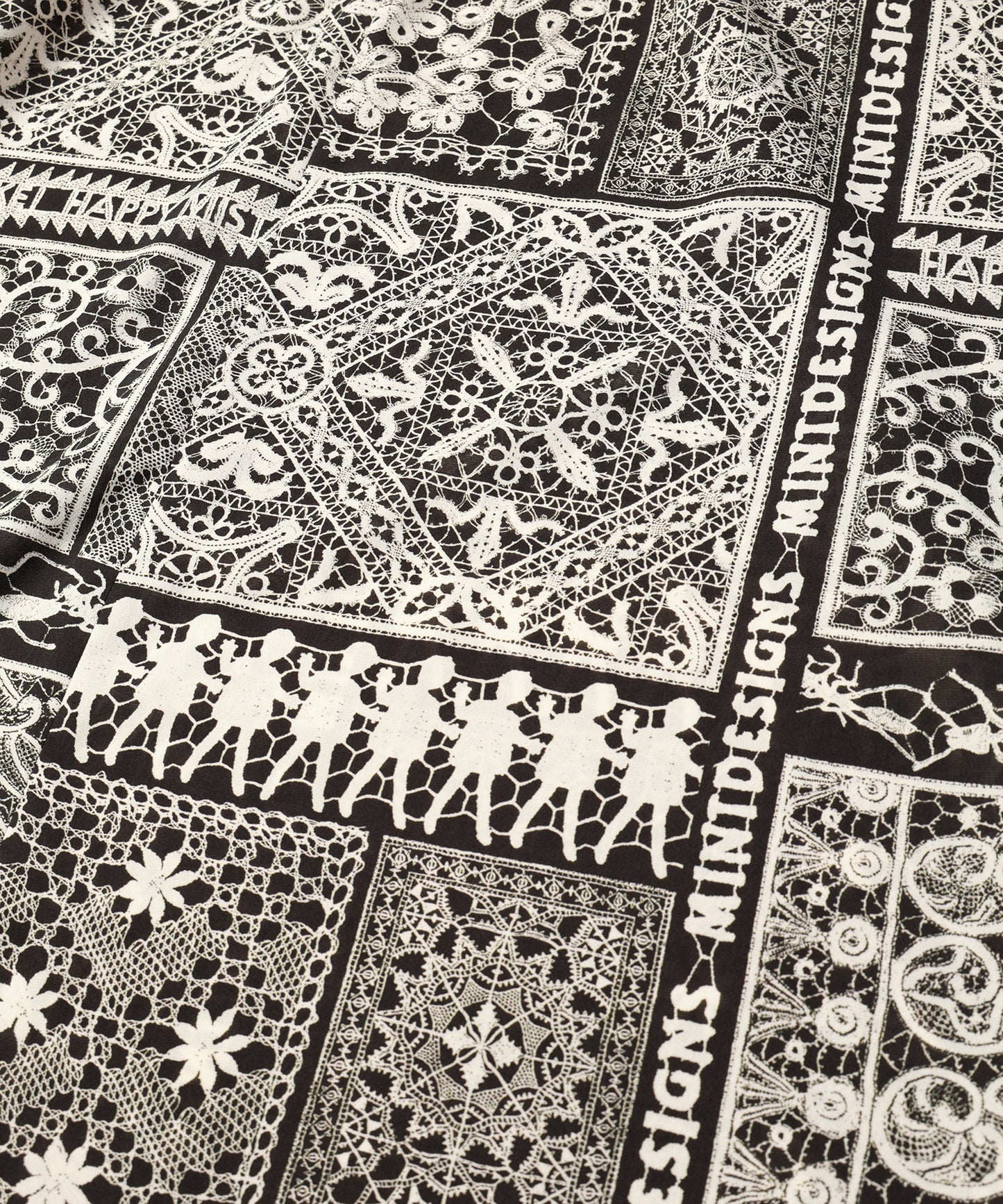 LACE COLLAGE DRESS / レースコラージュドレス【商品納期 1月下旬】