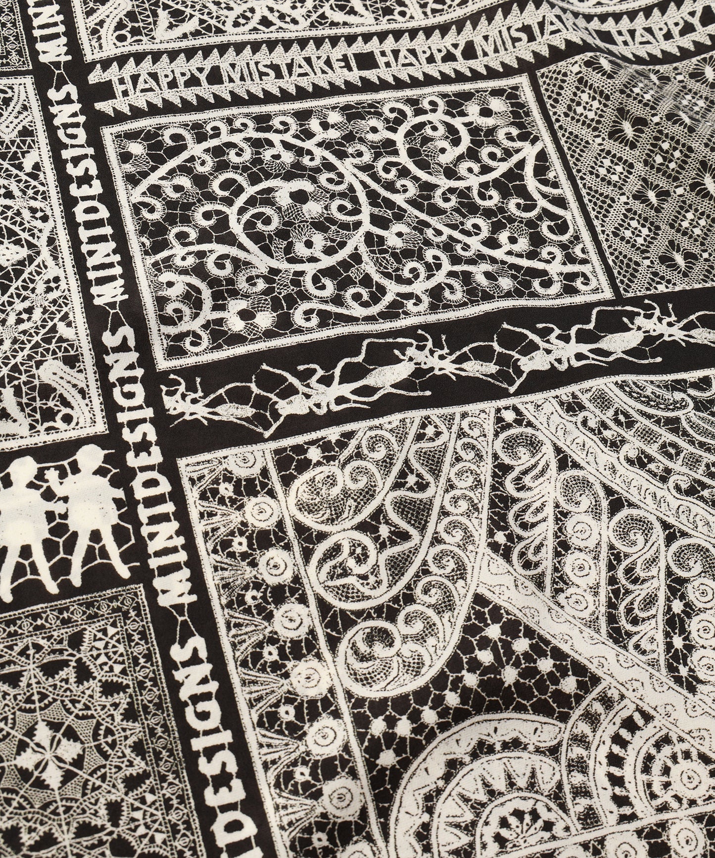 LACE COLLAGE DRESS / レースコラージュドレス【商品納期 1月下旬】