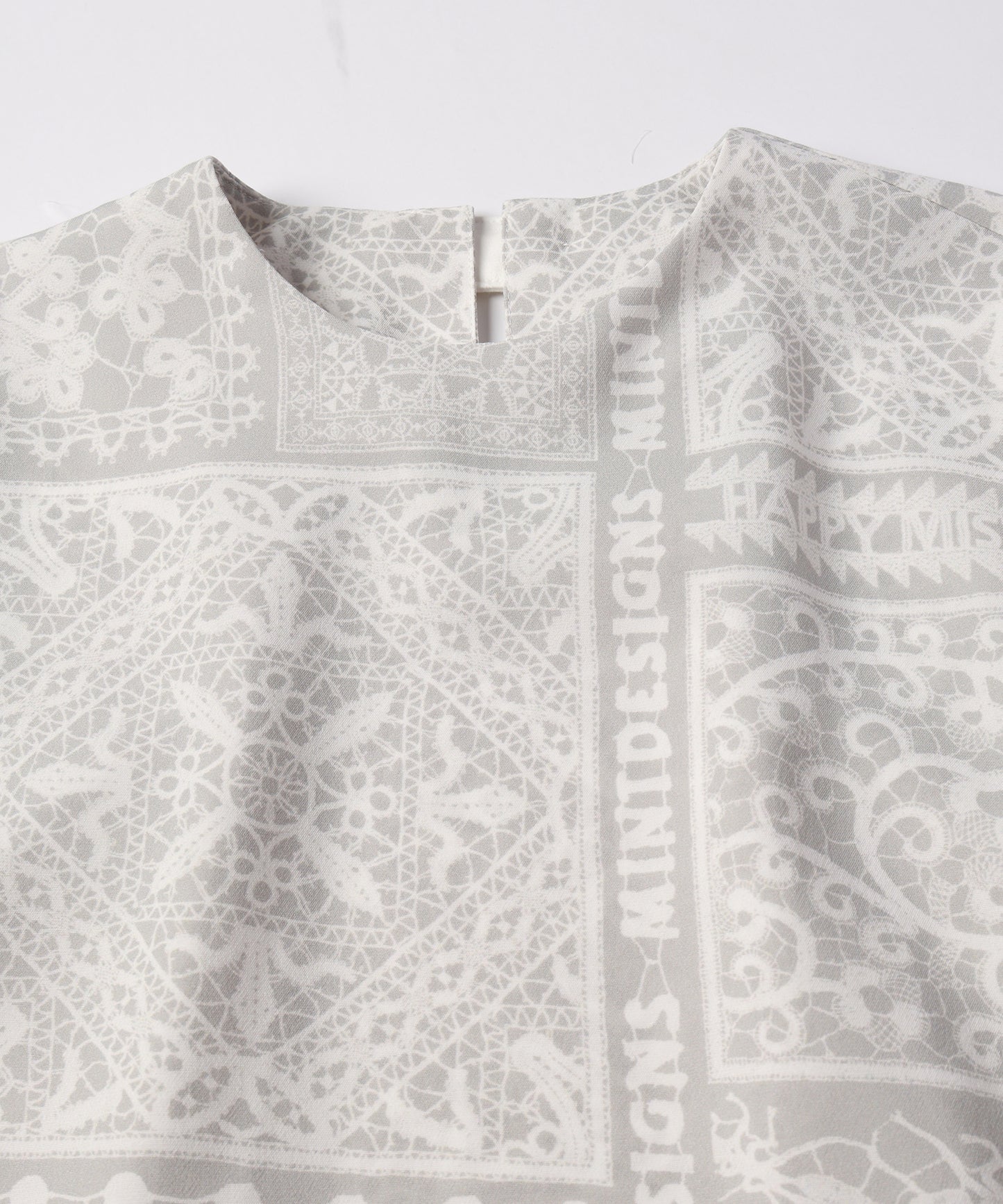 LACE COLLAGE TOPS / レースコラージュトップス【商品納期 1月下旬】