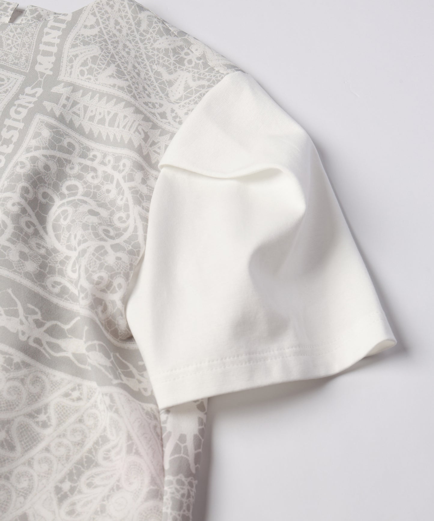 LACE COLLAGE TOPS / レースコラージュトップス【商品納期 1月下旬】
