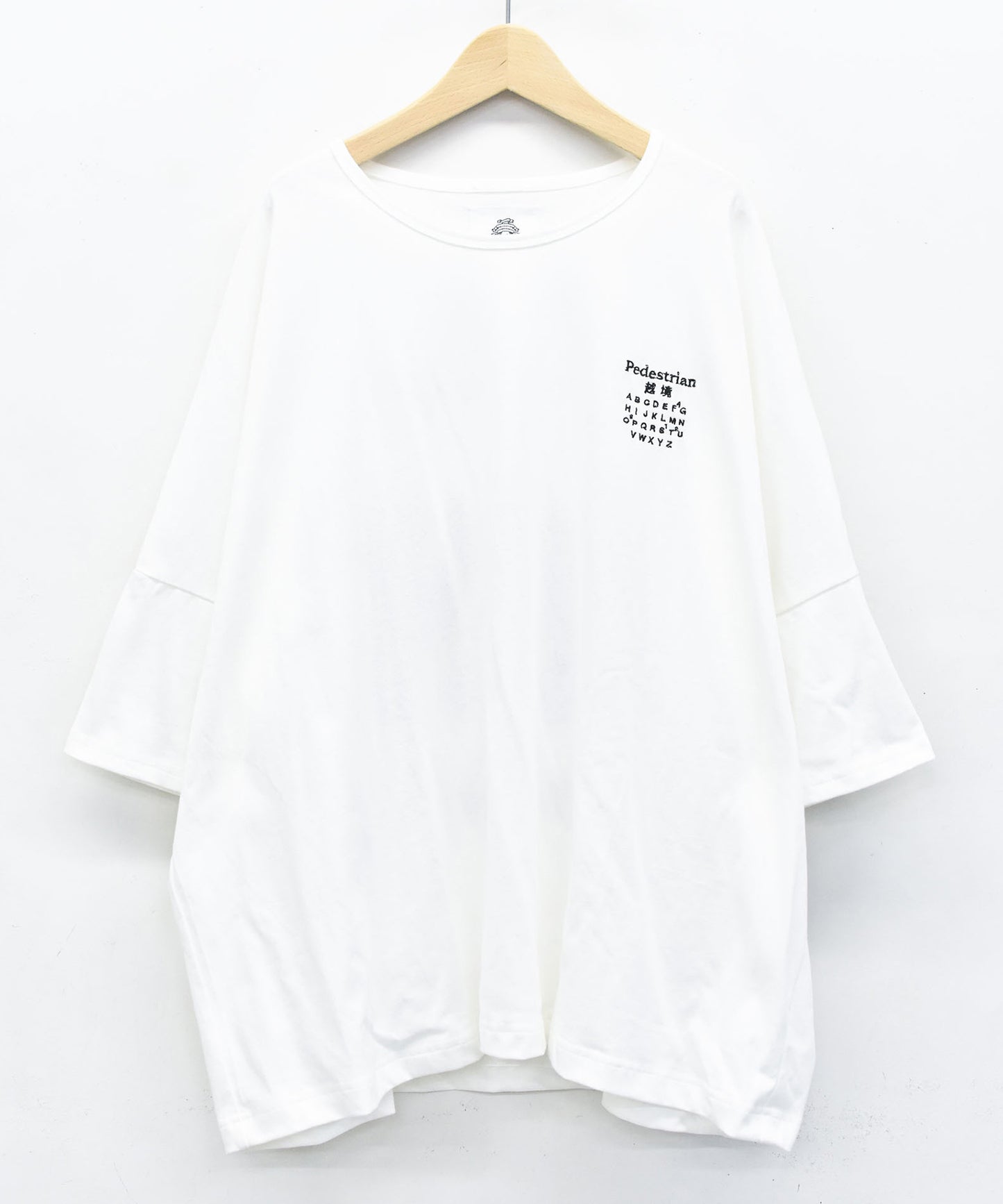 TRIBE EMBROI BIG TEE