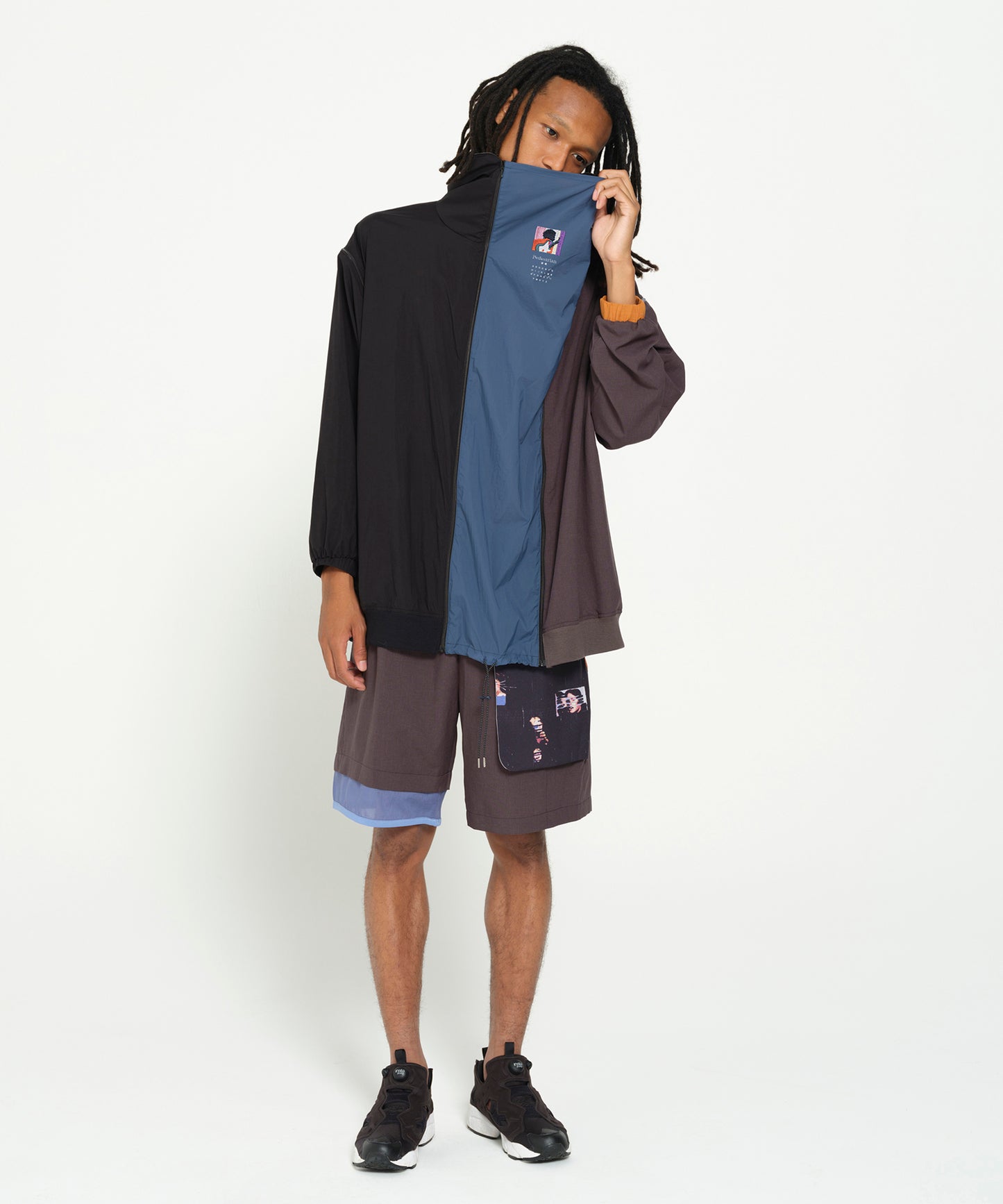 MELTING COLOR 3WAY HOODIE JACKET