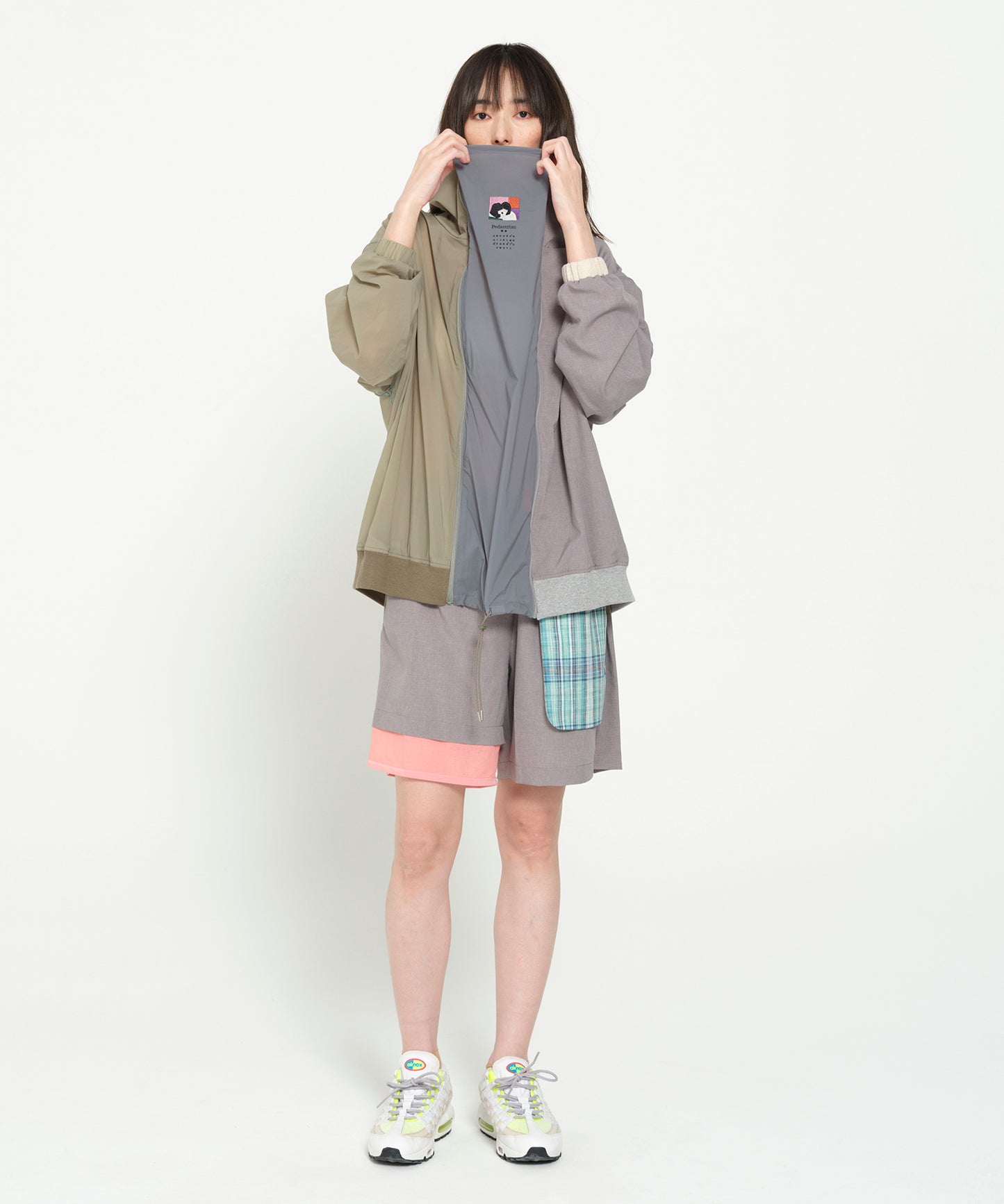 MELTING COLOR 3WAY HOODIE JACKET