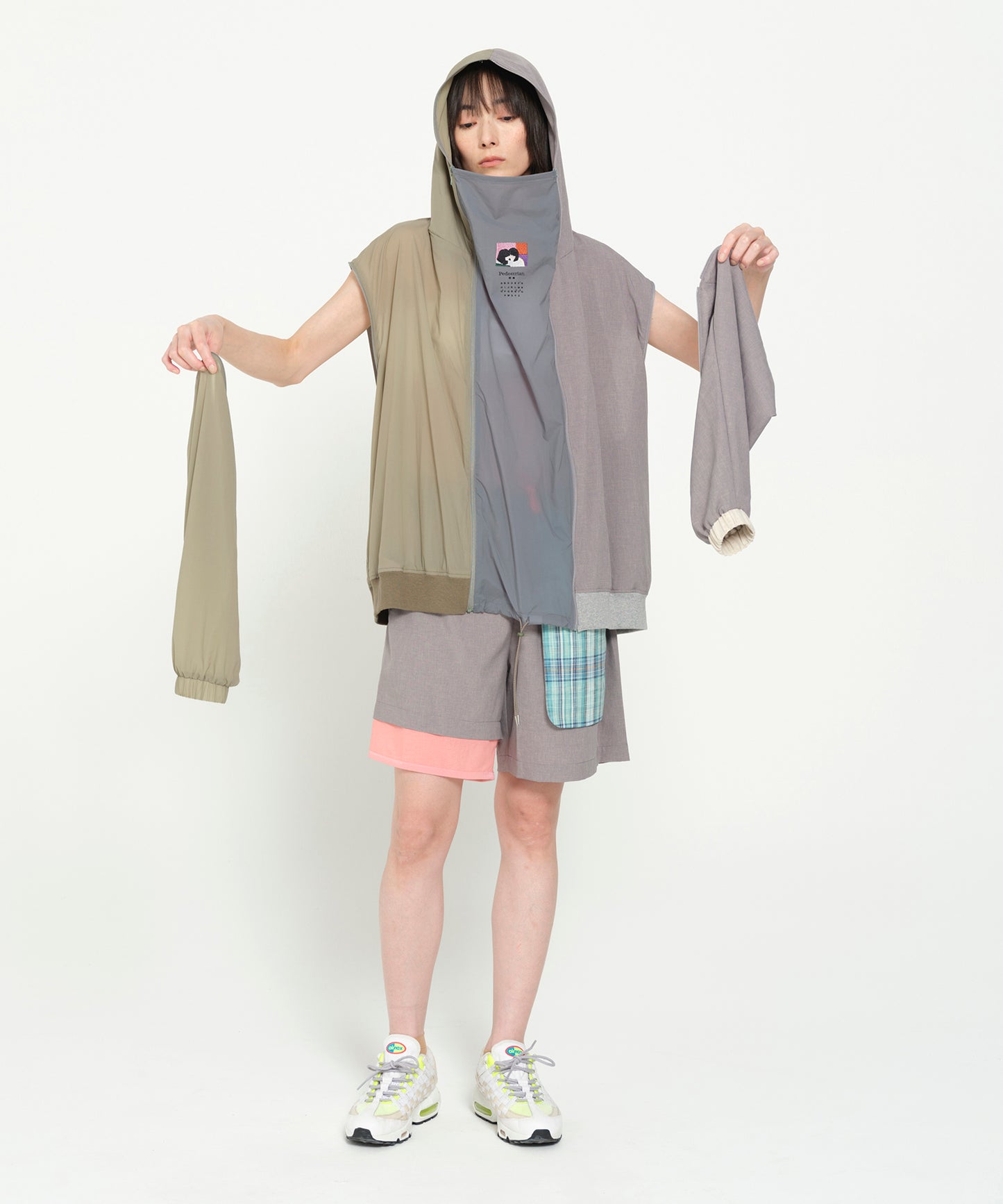 MELTING COLOR 3WAY HOODIE JACKET