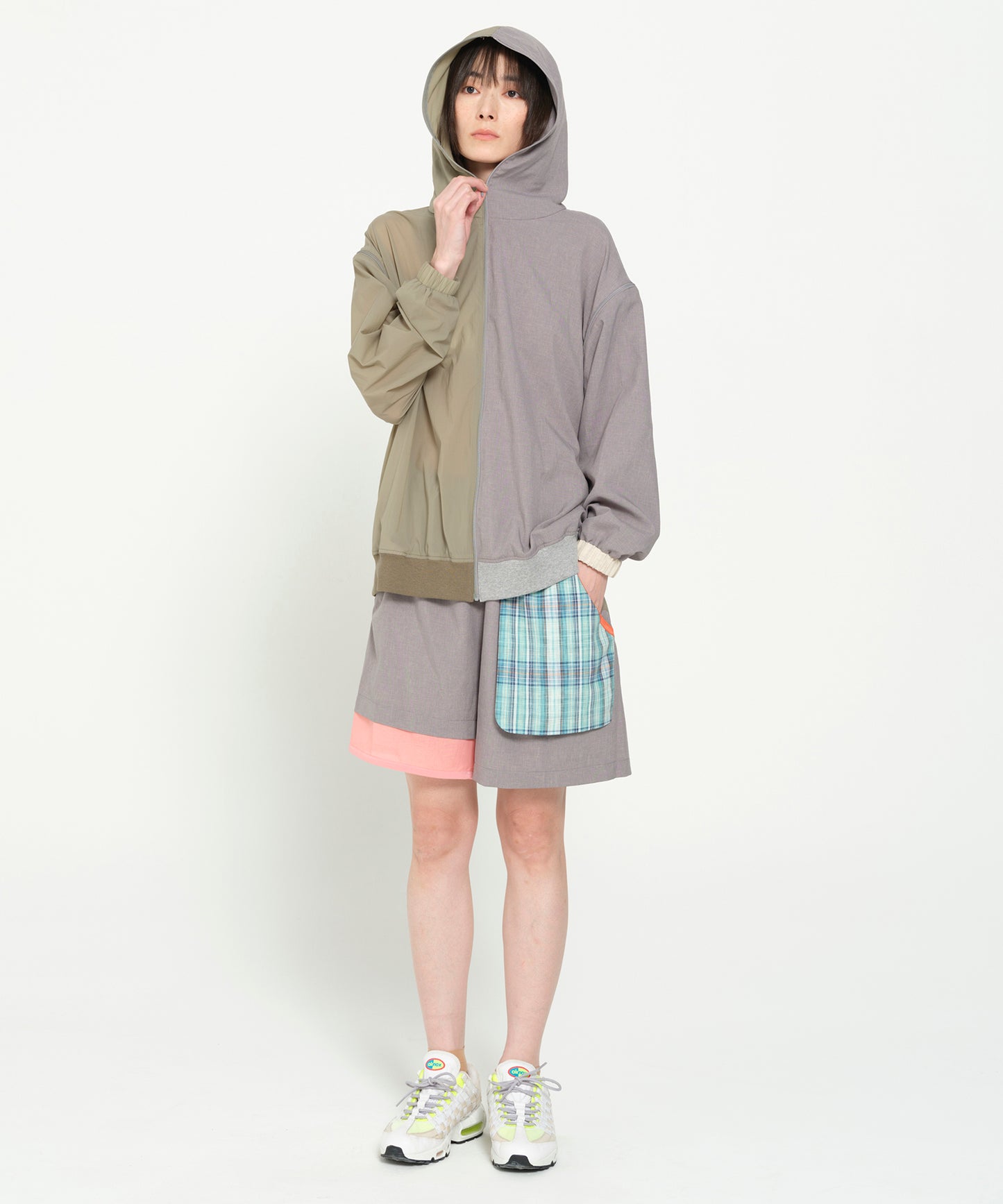 MELTING COLOR 3WAY HOODIE JACKET