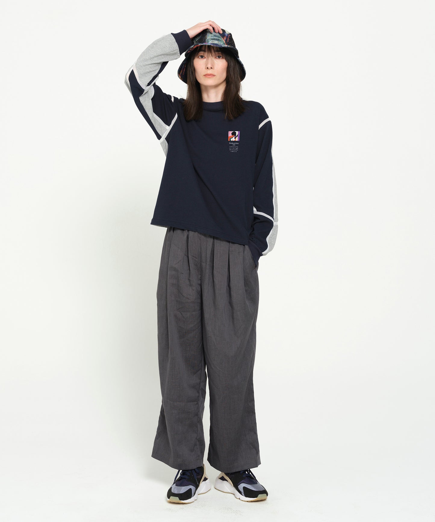 COMPLEXITY BORDER L/S TEE