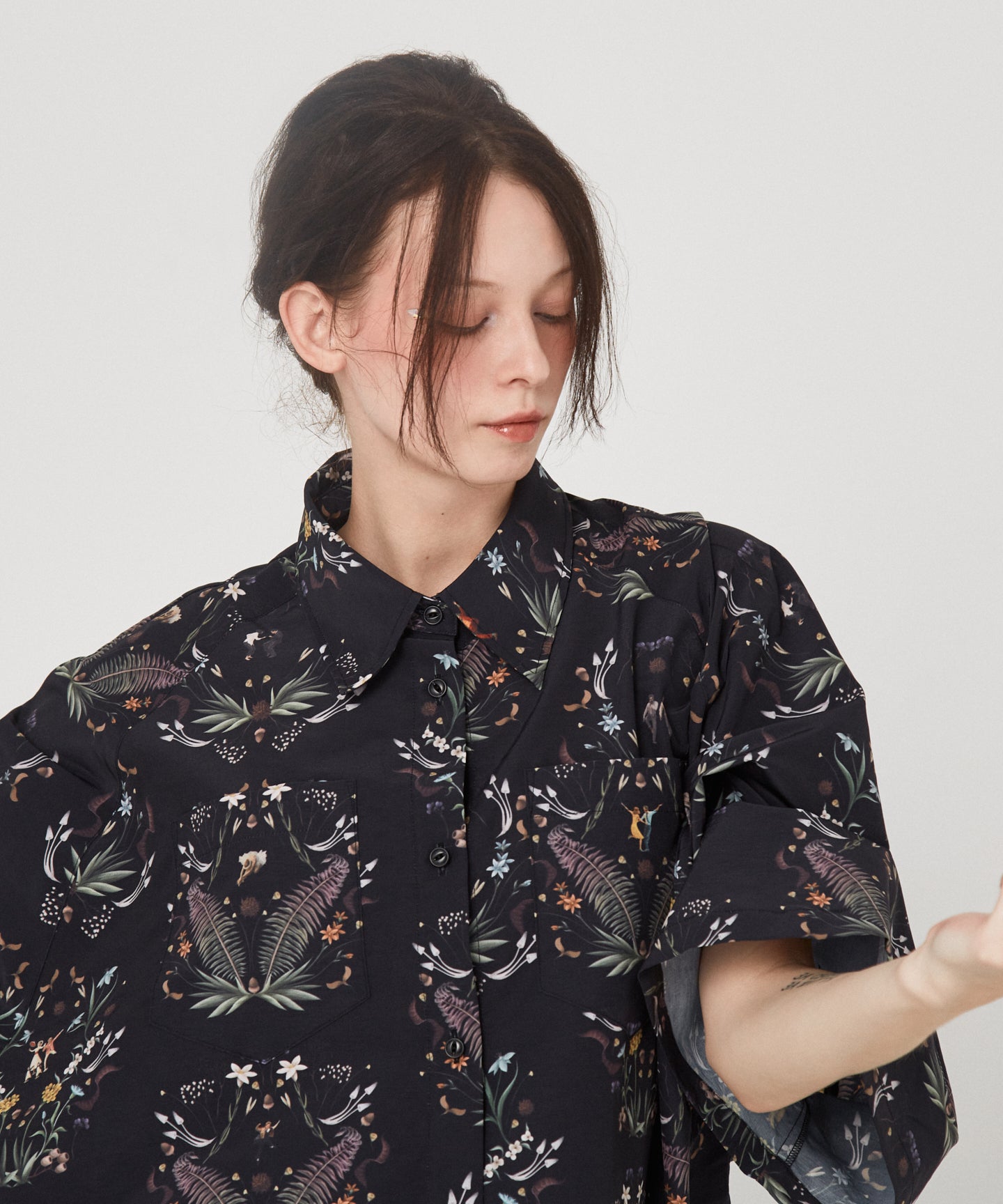 Dance In The Garden Cape Shirt