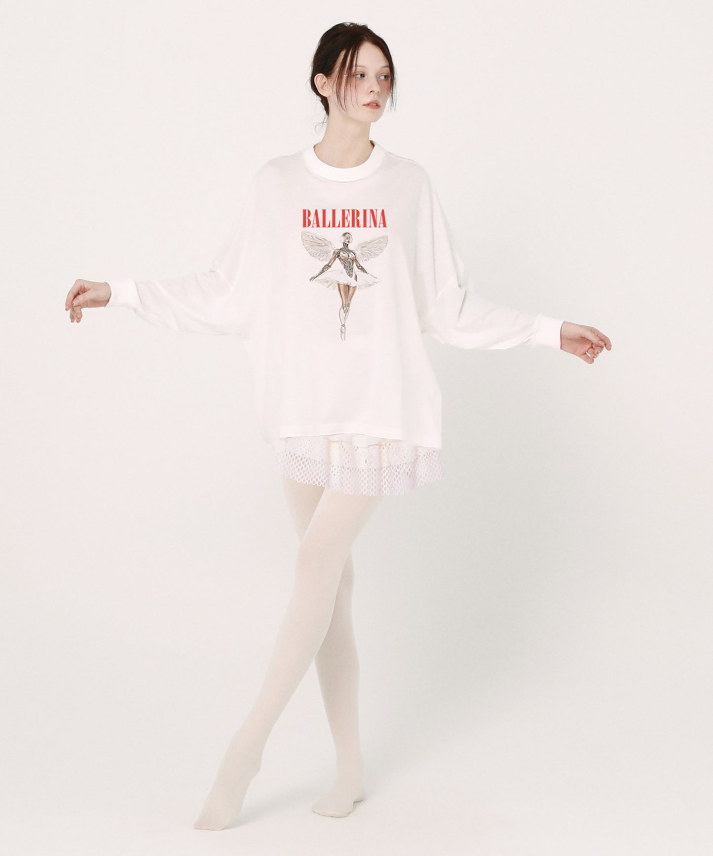 Frill Collar and Wrap Tutu Skirt